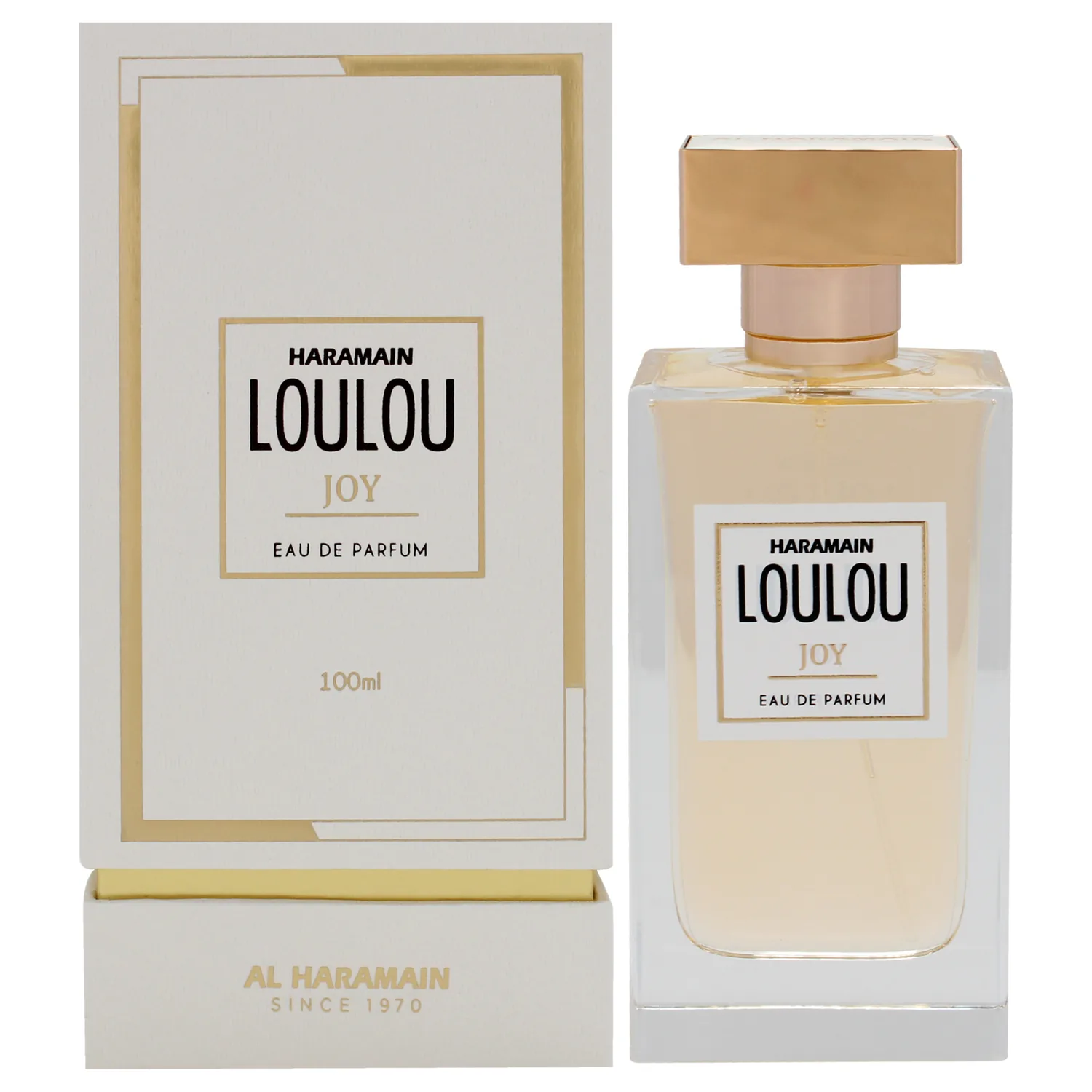 Al Haramain Loulou Joy for Unisex - Arabian Perfume for Women and Men - Long Lasting Arabic Cologne - Woody Fragrance with Grapefruit, Jasmine, Musk, Patchouli - Eau de Parfum - 3.33 oz EDP Spray