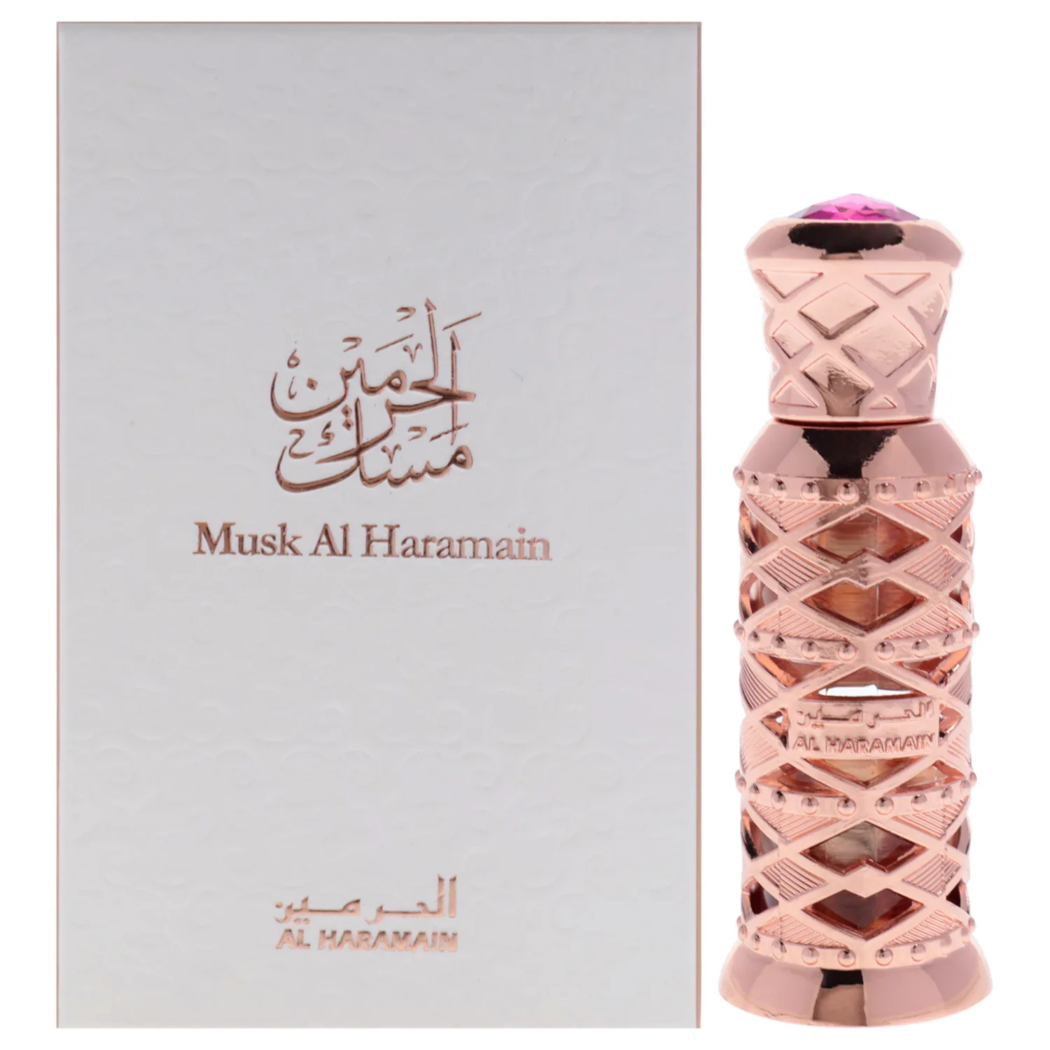 Al Haramain Musk Poudree for Unisex Adult - 0.4 oz Parfum Oil (Mini)