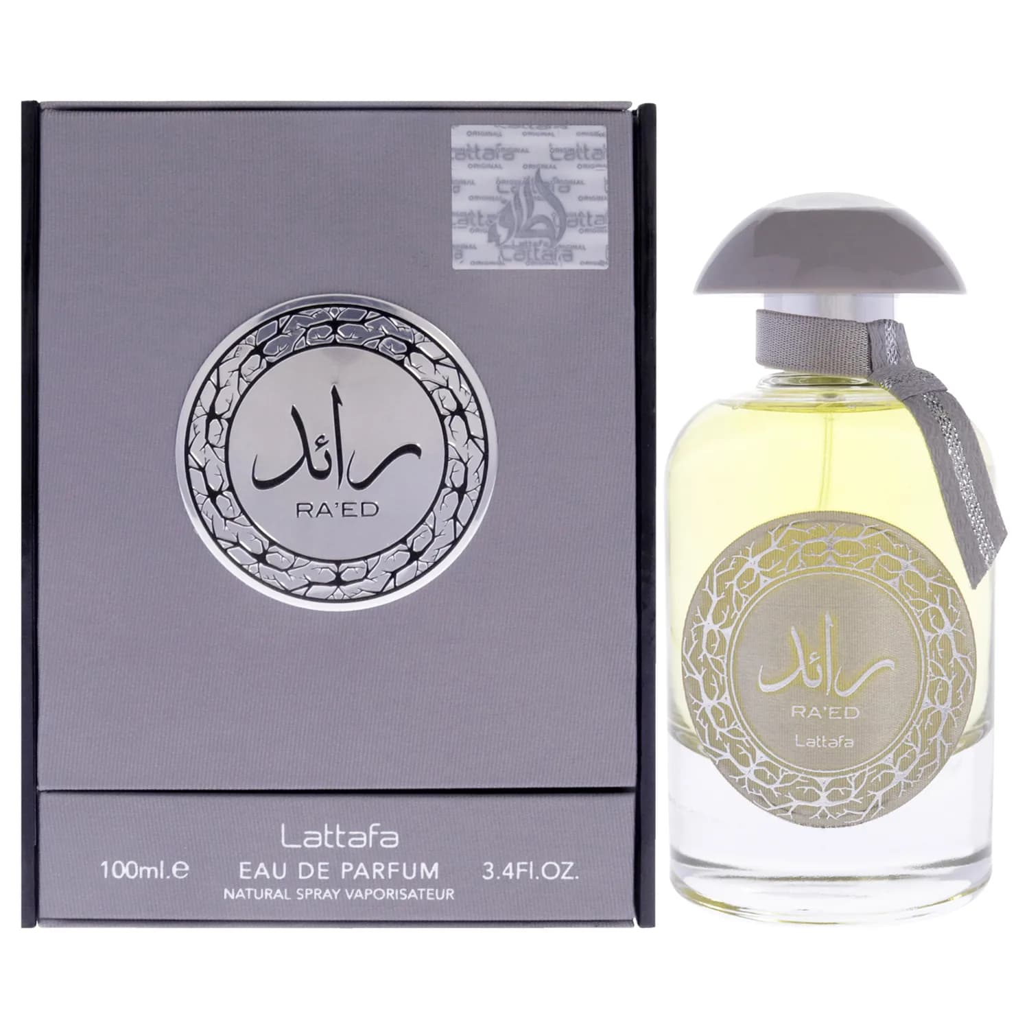 Lattafa Raed Silver for Unisex - 3.4 oz EDP Spray