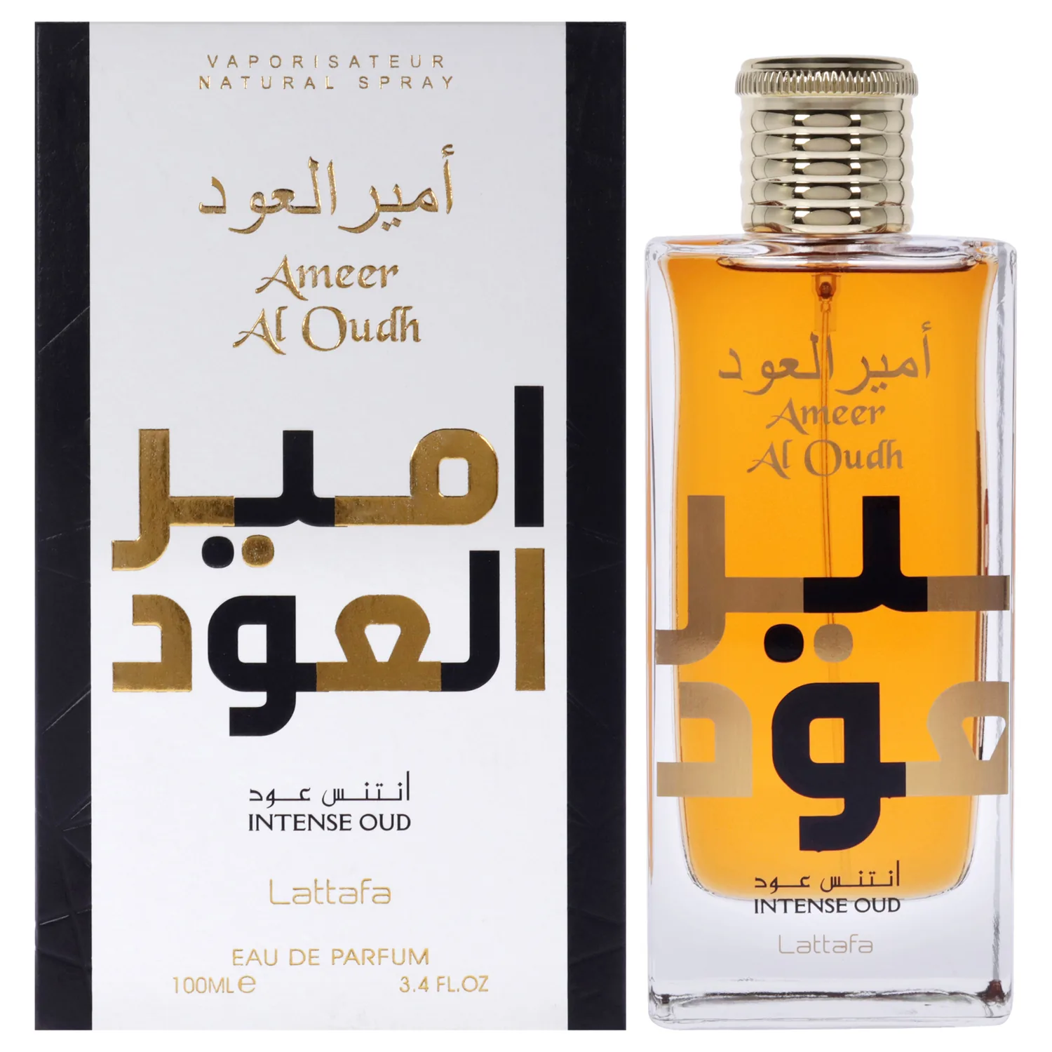 Lattafa Ameer Al Oud Intense Oud Eau de Parfum 100ml / 3.4 oz for Unisex