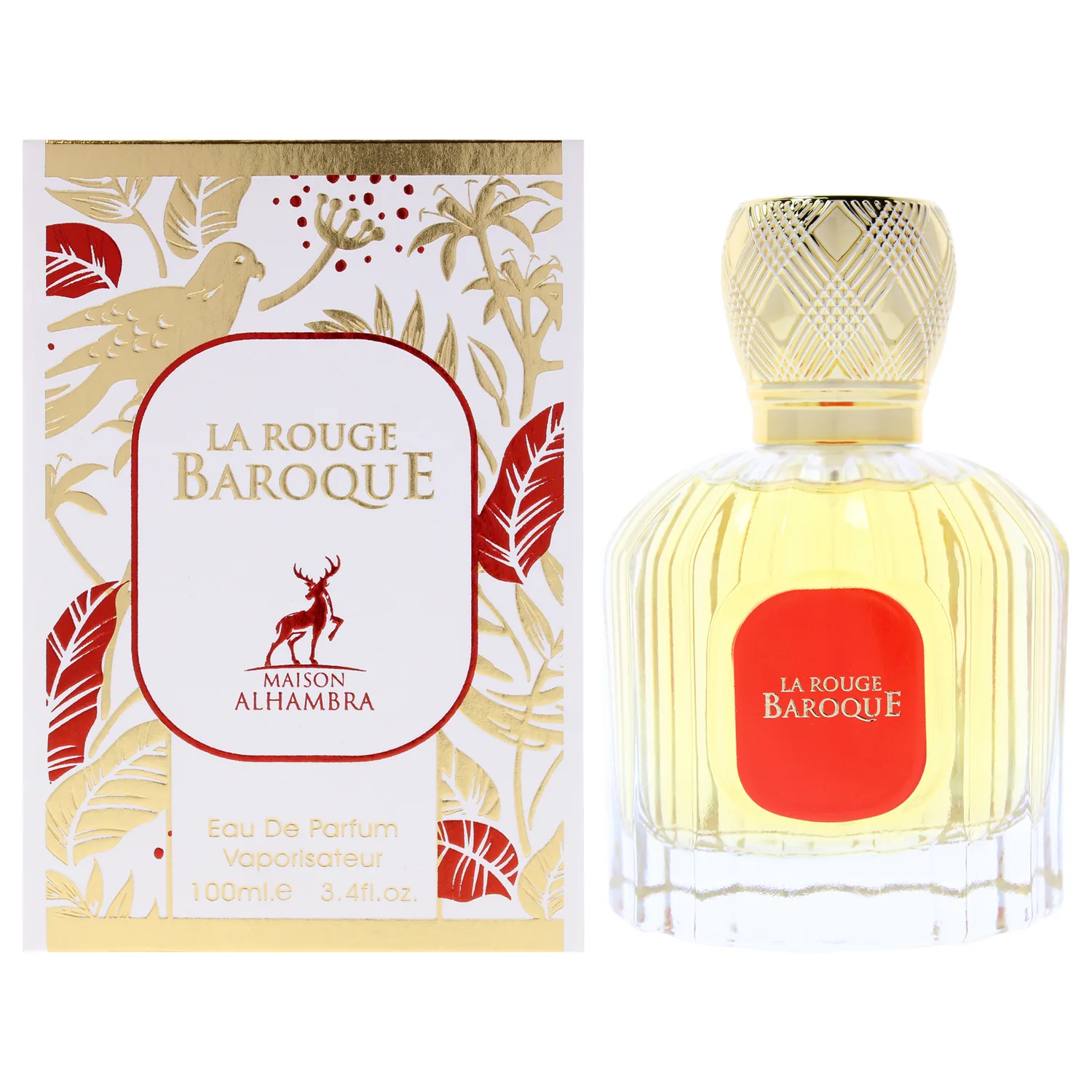 Maison Alhambra La Rouge Baroque Eau de Parfum 100ml / 3.4 oz for Unisex