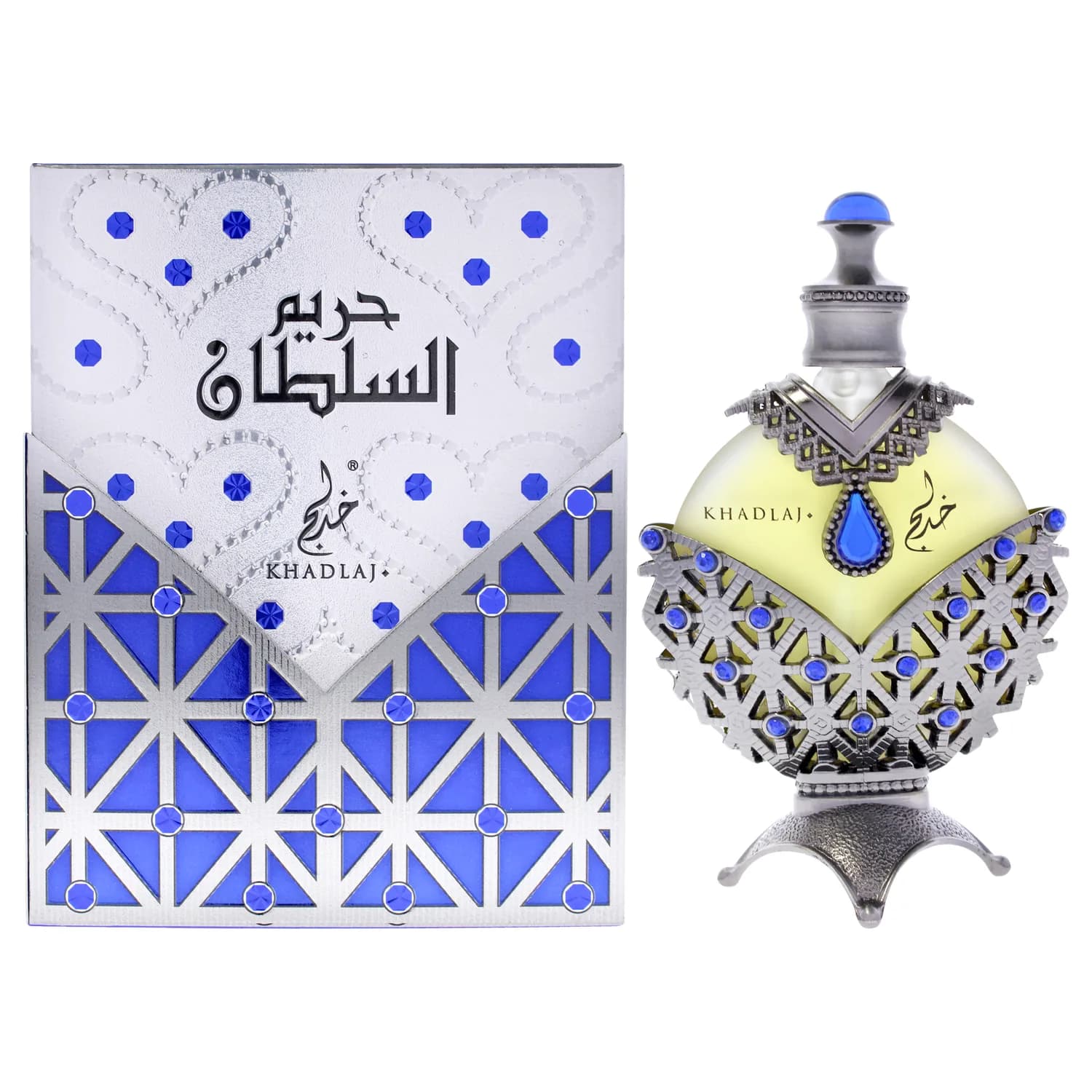 Khadlaj Hareem Al Sultan Blue Concentrated Perfume Oil 35ml / 1.18 oz for Unisex