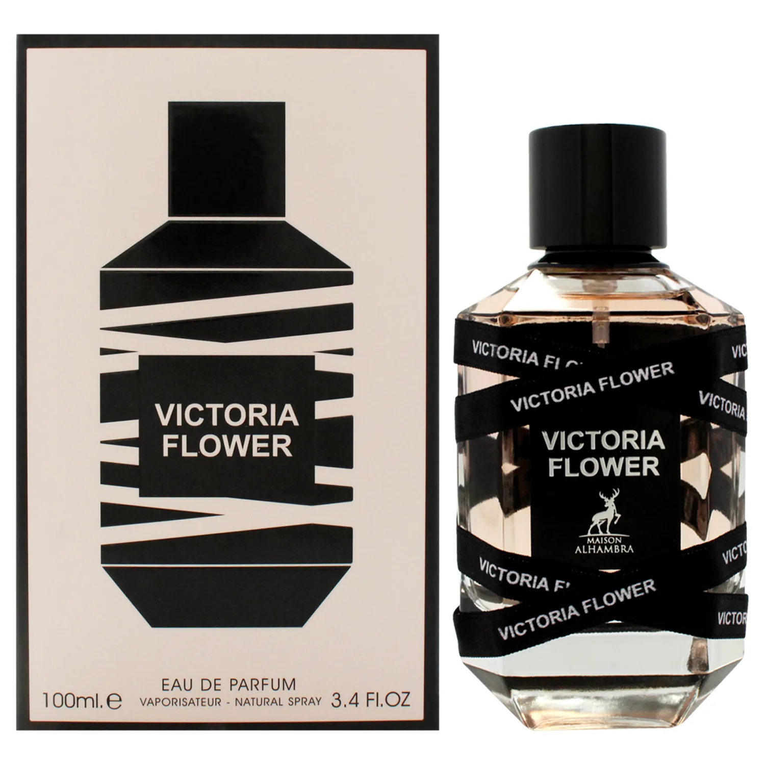 Victoria Flower by Maison Alhambra for Women - 3.4 oz EDP Spray