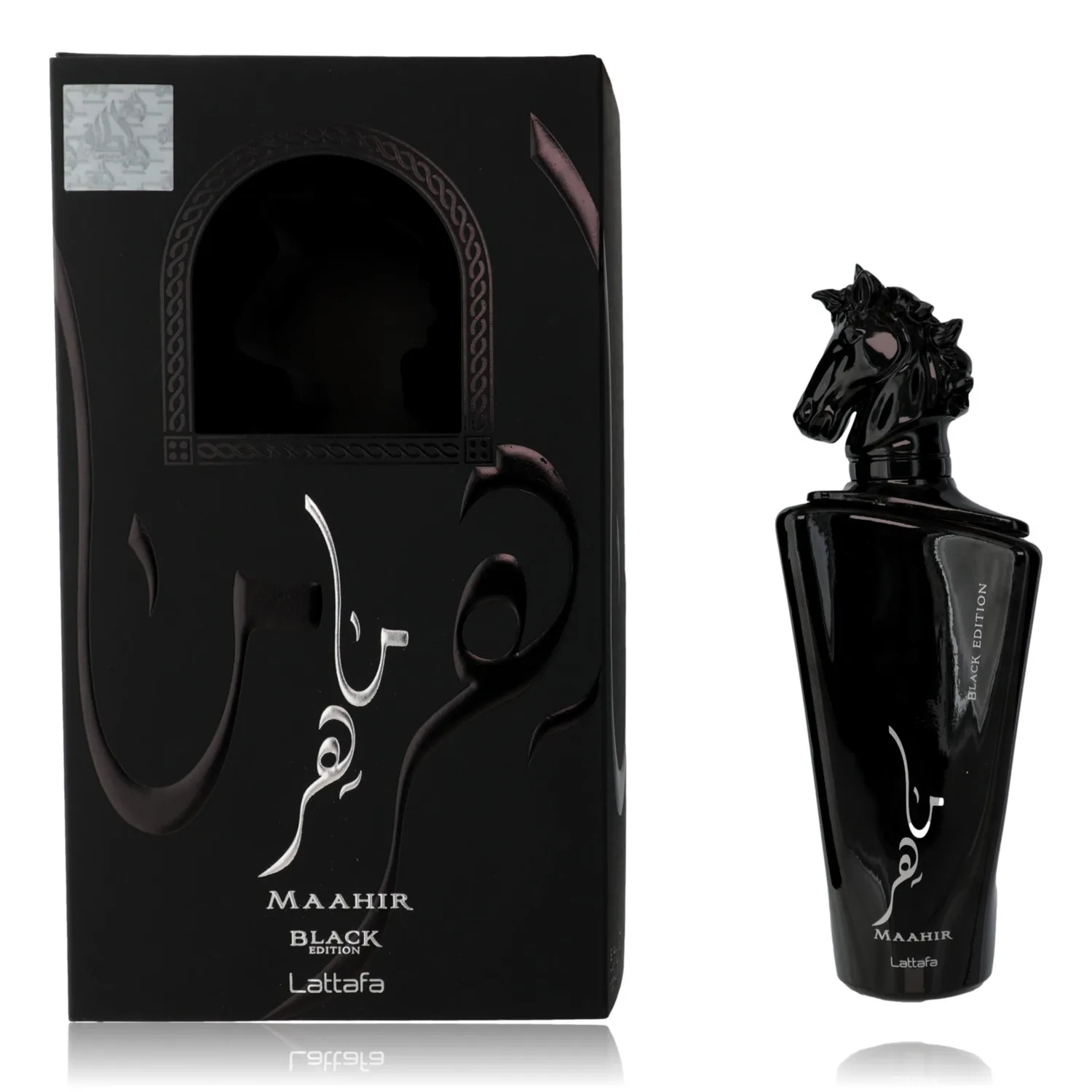 Lattafa Maahir Legacy - Aromatic Spicy, Citrus, Amber Wood - Eau de Parfum Long-Lasting Fragrance for Men, 3.40 Ounce / 100 ml