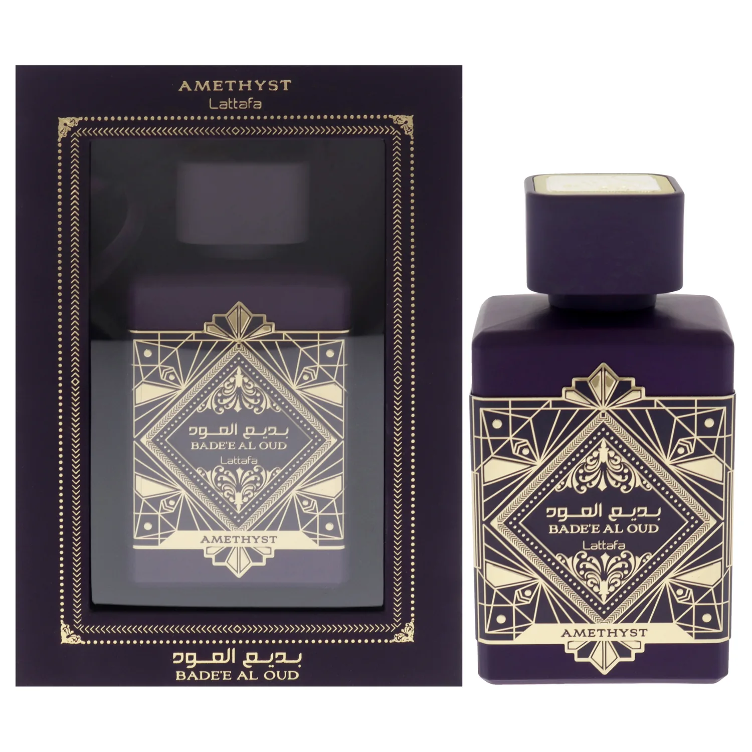 Lattafa Bade'e Al Oud Amethyst Eau de Parfum 100ml / 3.4 oz for Unisex