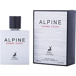 Maison Alhambra Alpine Homme Sport for Men Eau de Parfum Spray, 3.4 Ounce / 100 Ml
