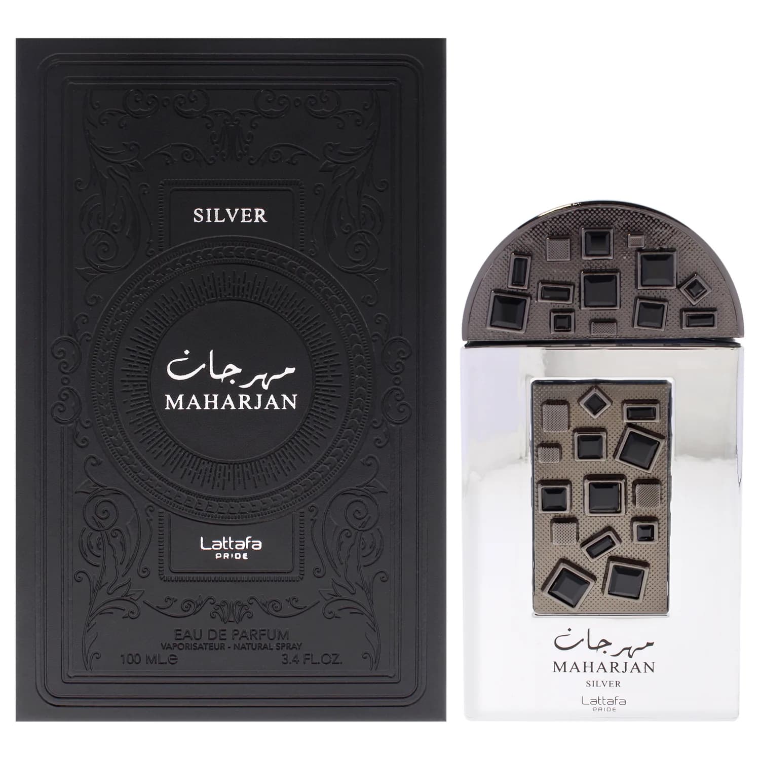 Lattafa Pride Maharjan Silver Eau de Parfum 100ml / 3.4 oz for Unisex