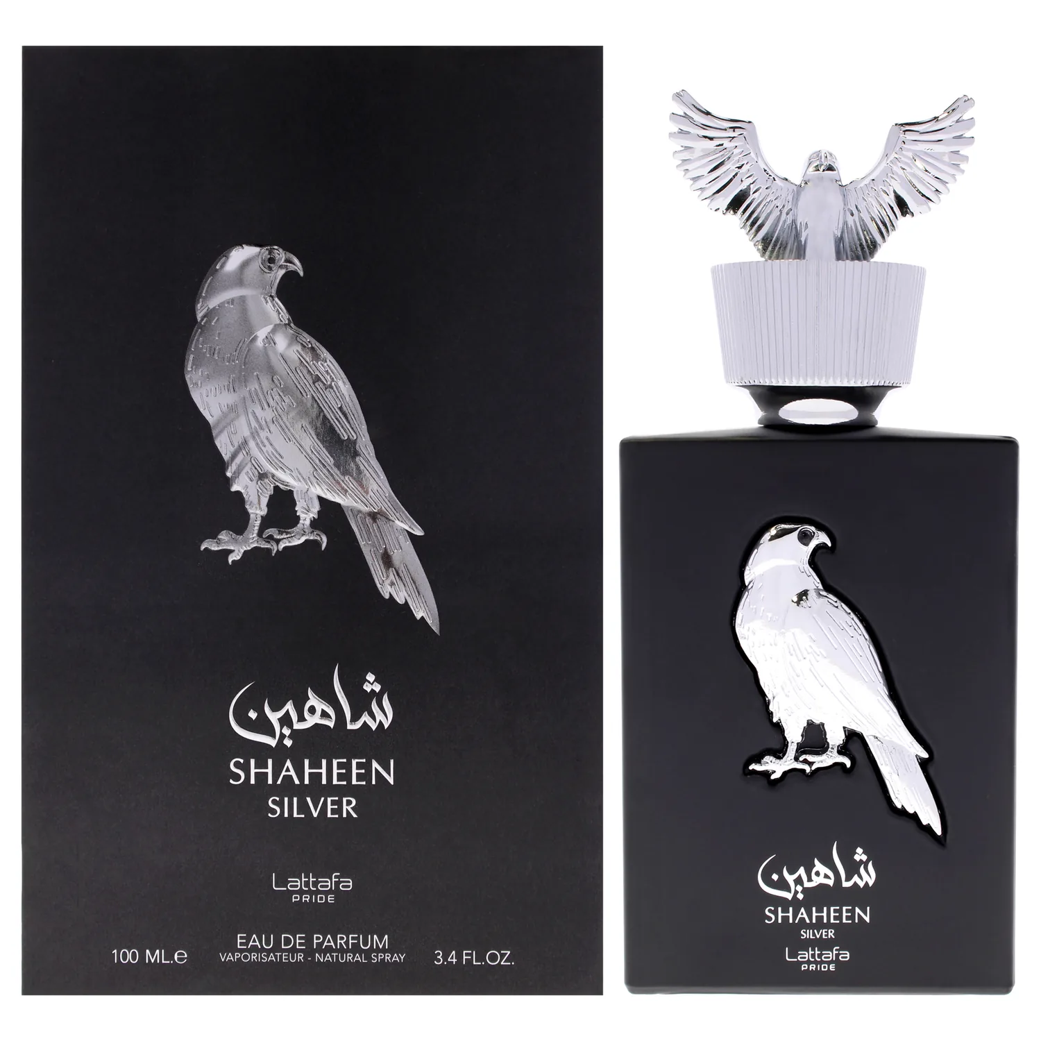 Lattafa Pride Shaheen Silver Eau de Parfum 100ml / 3.4 oz for Unisex