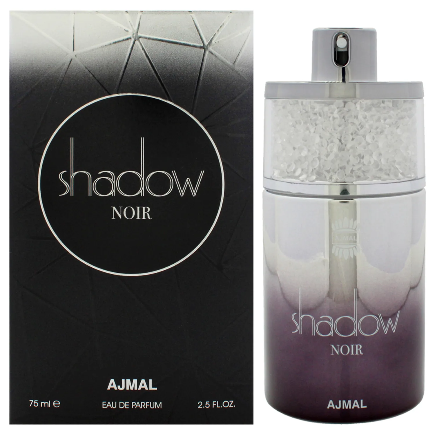 Ajmal Shadow Noir Eau de Parfum 75ml / 2.5 oz for Women