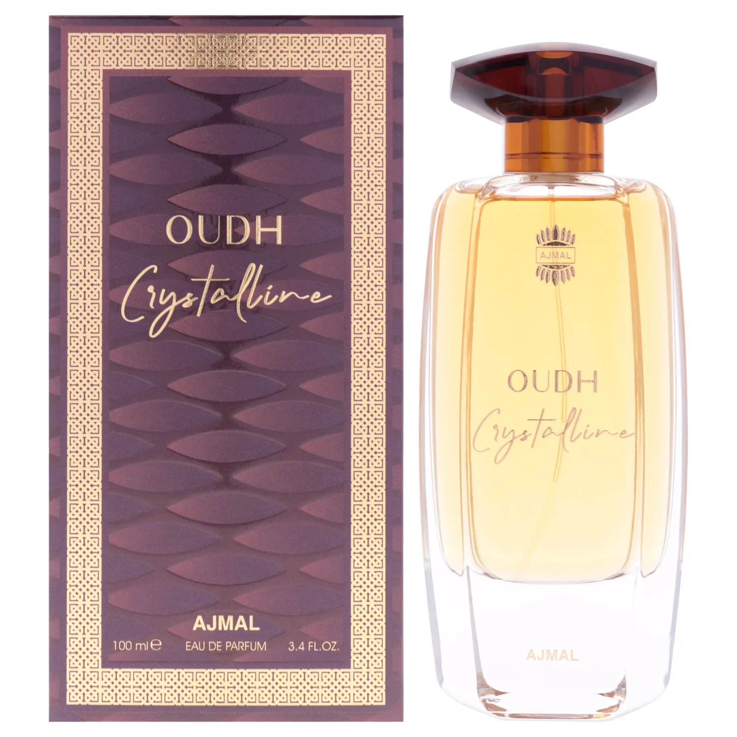 Ajmal Oudh Crystalline Eau de Parfum 100ml / 3.4 oz for Unisex