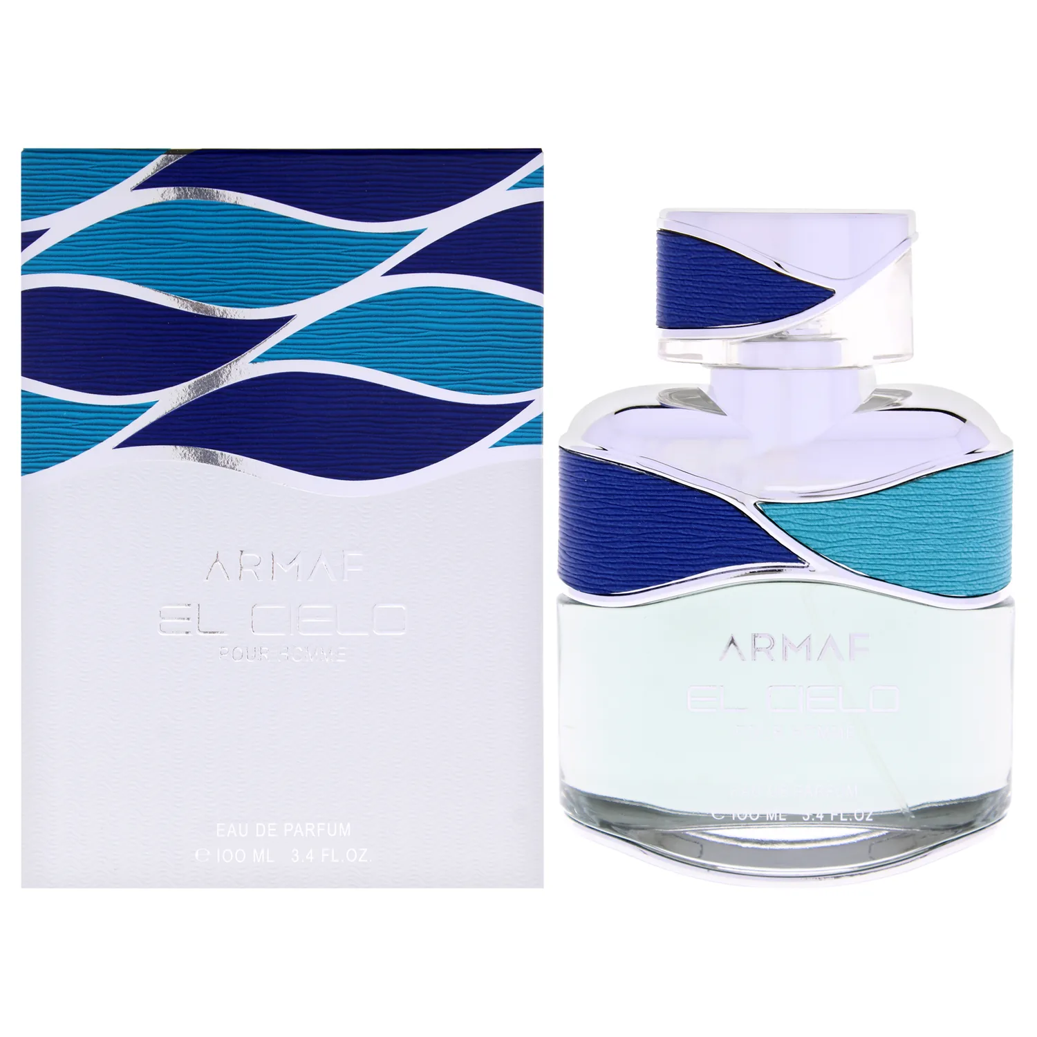 Armaf El Cielo Pour Homme for Men Eau de Parfum Spray, 3.4 Ounce