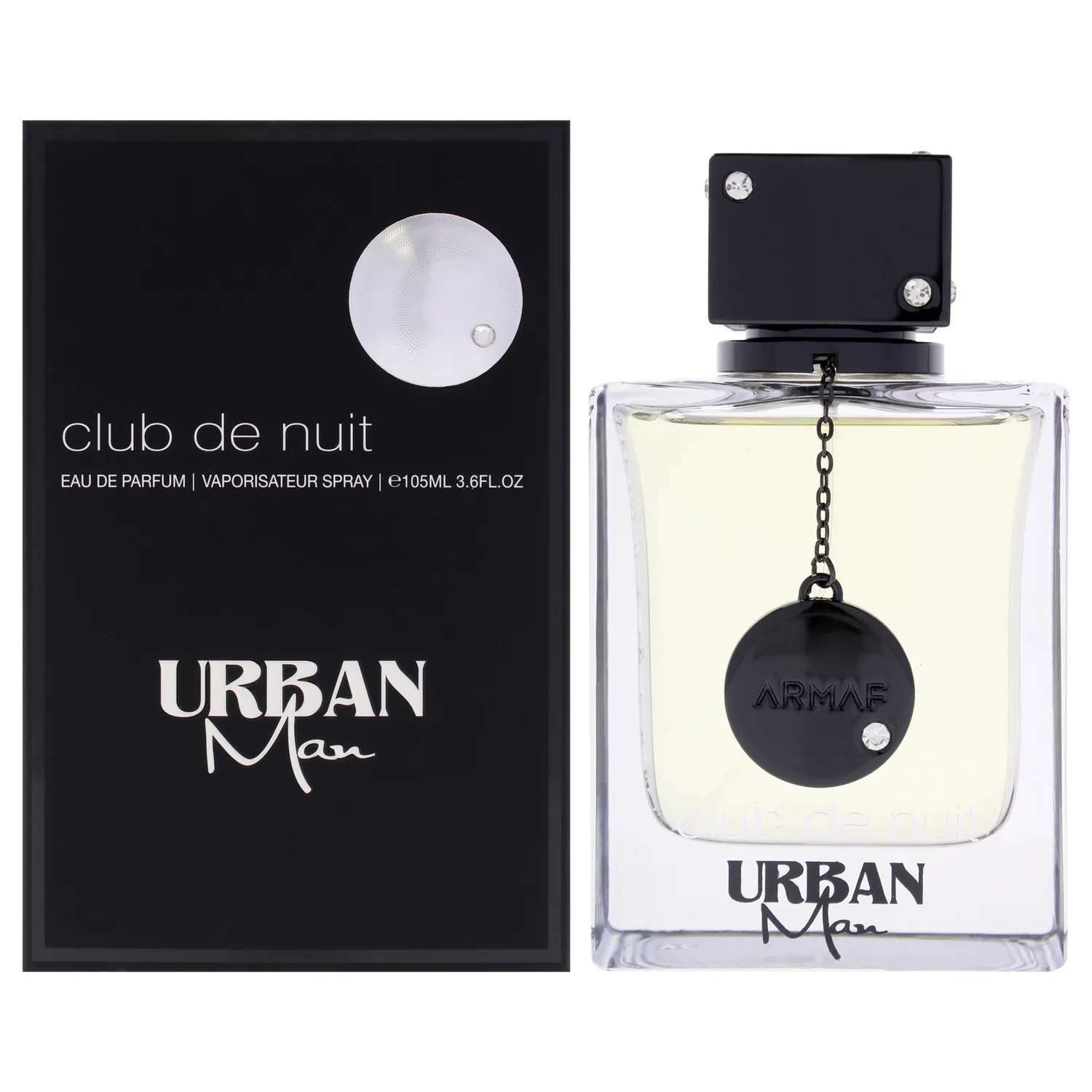 Armaf Club De Nuit Urban for Man Eau de Parfum Spray, 3.6 Ounce