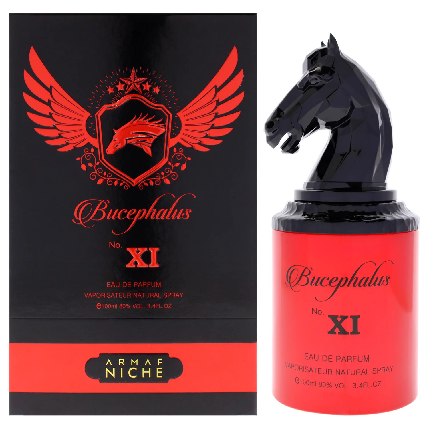 Armaf Bucephalus XI for Men Eau de Parfum Spray, 3.4 Ounce