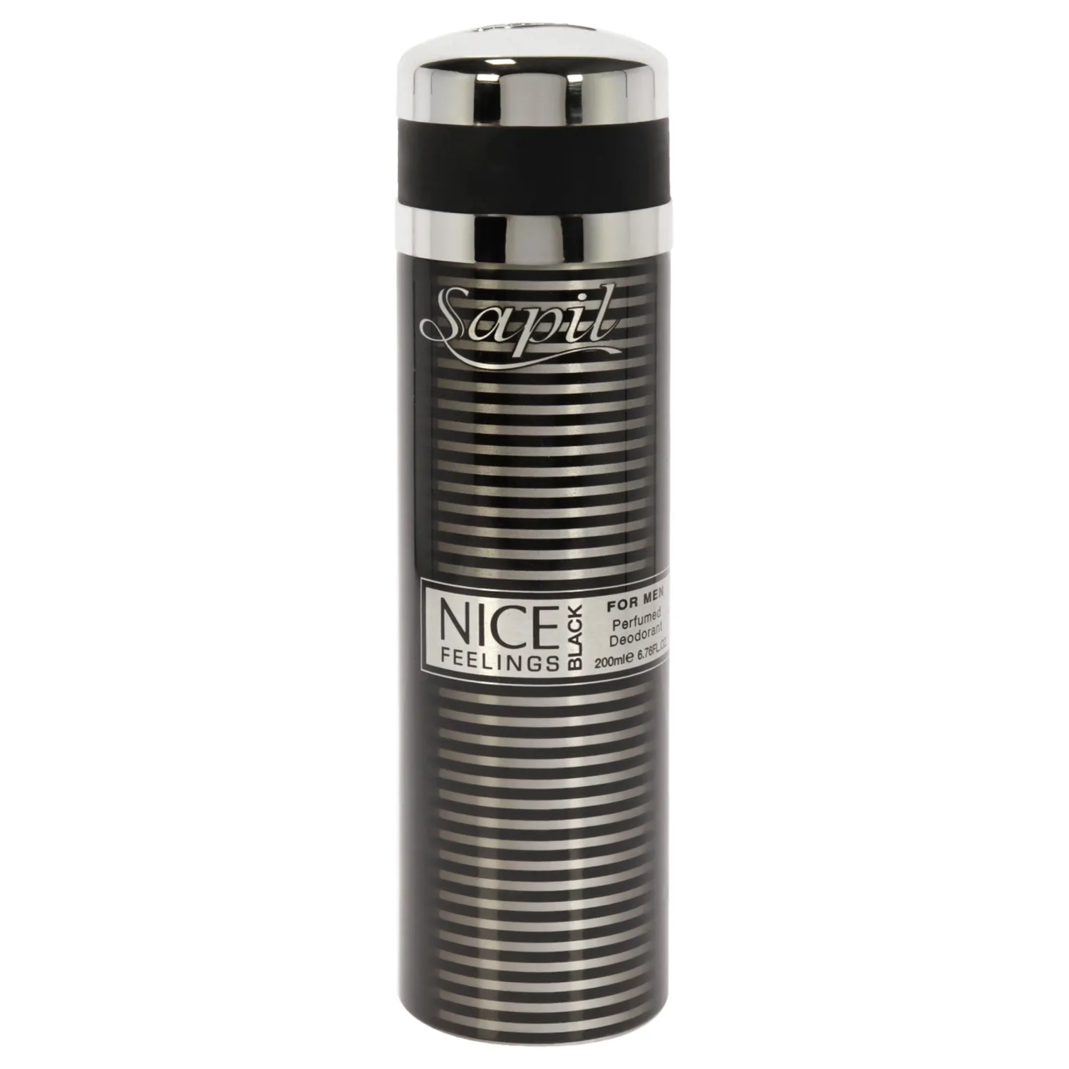 Sapil Nice Feelings Black Deodorant Spray 6.76 oz