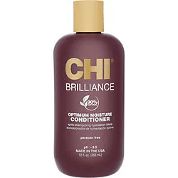 CHI Argan Oil Shampoo, Restores Moisture, Helps Rejuvenate Dry, Damaged Hair & Enhances Strength, Sulfate, Paraben, & Cruelty-Free, 11.5 Oz
