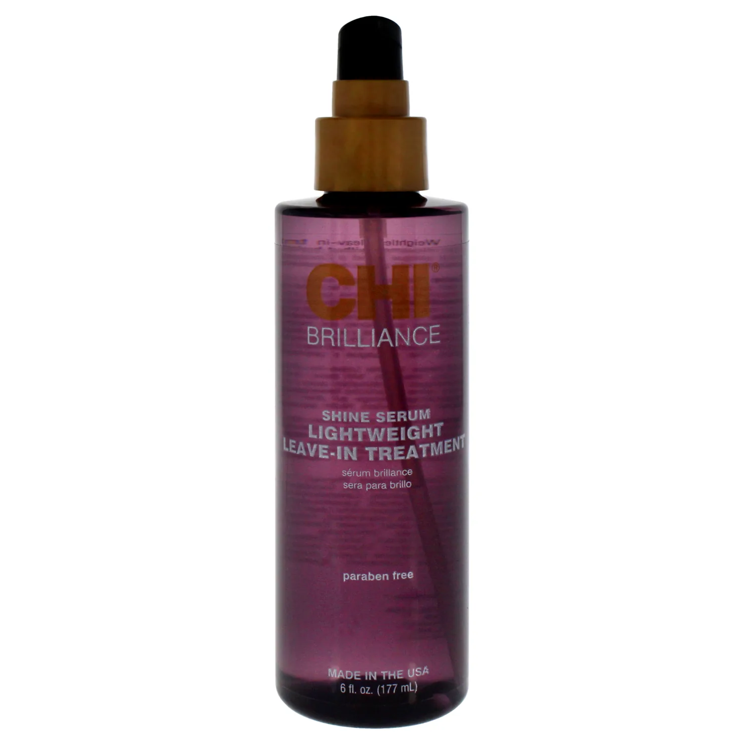 CHI Brilliance Shine Serum Leave-In Treatment 177ml / 6 oz for Unisex