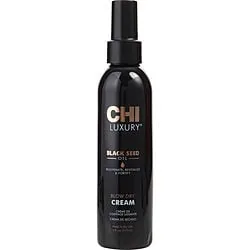 CHI Luxury Black Seed Oil Blow Dry Cream, Moisturizing Styling Cream For Sleek & Smooth Hair, Light-Hold, Sulfate, Paraben & Gluten-Free, 6 Oz