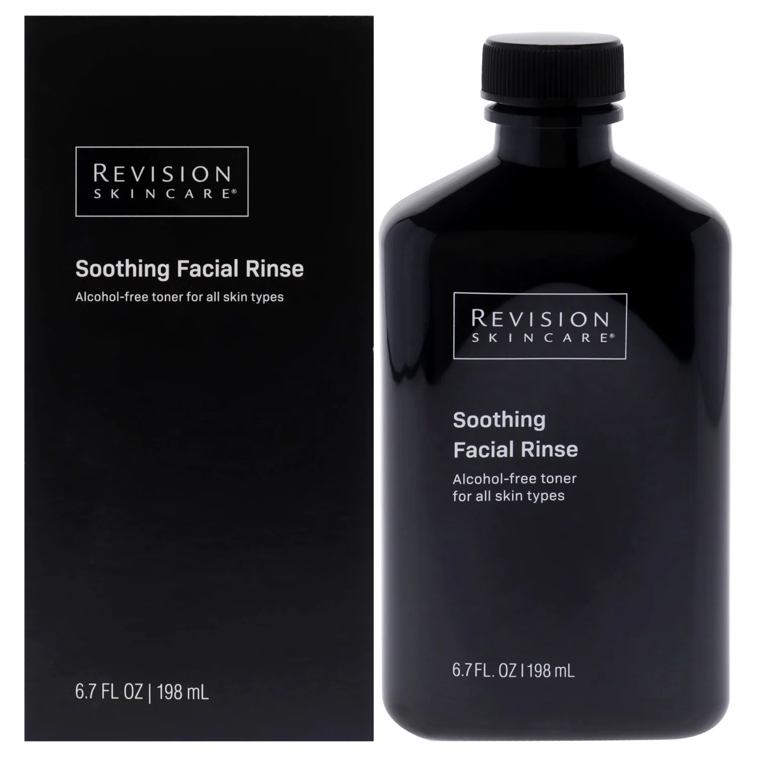 Revision Skincare Soothing Facial Rinse, Alcohol Free Toner, Cleansing and Hydrating Face Wash, Ideal for Sensitive Skin, 6.7 Fluid Ounces