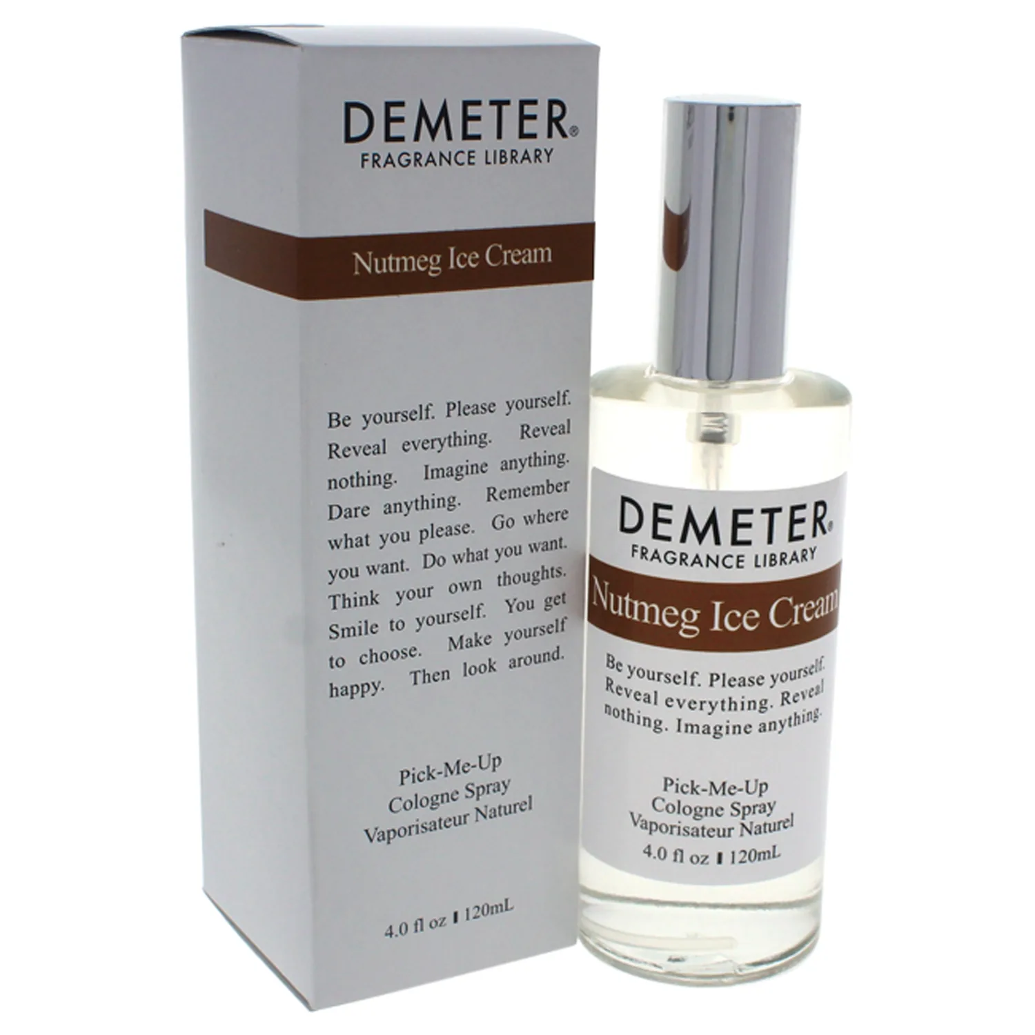 Demeter Nutmeg Ice Cream Cologne Spray 118ml / 4 oz for Women