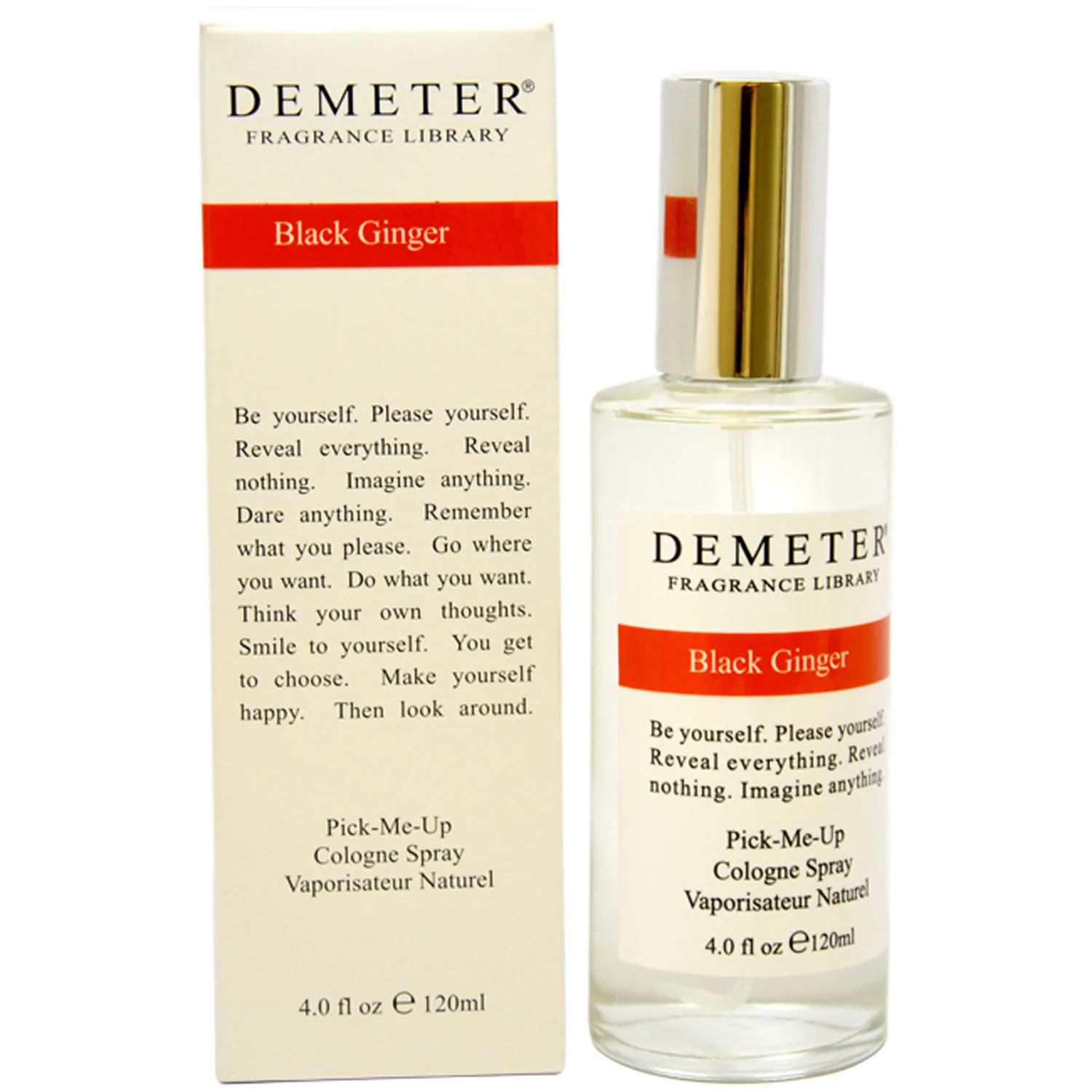 Demeter Black Ginger Cologne Spray 118ml / 4 oz for Women