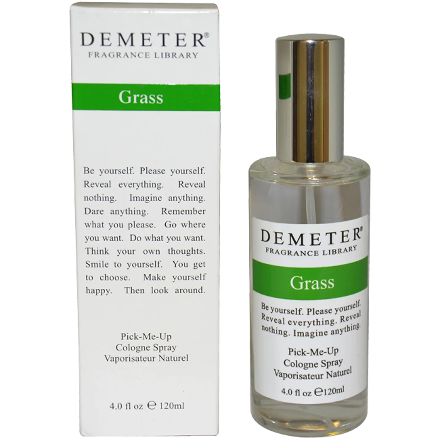 Demeter Cologne Spray for Unisex, Grass, 4 Ounce