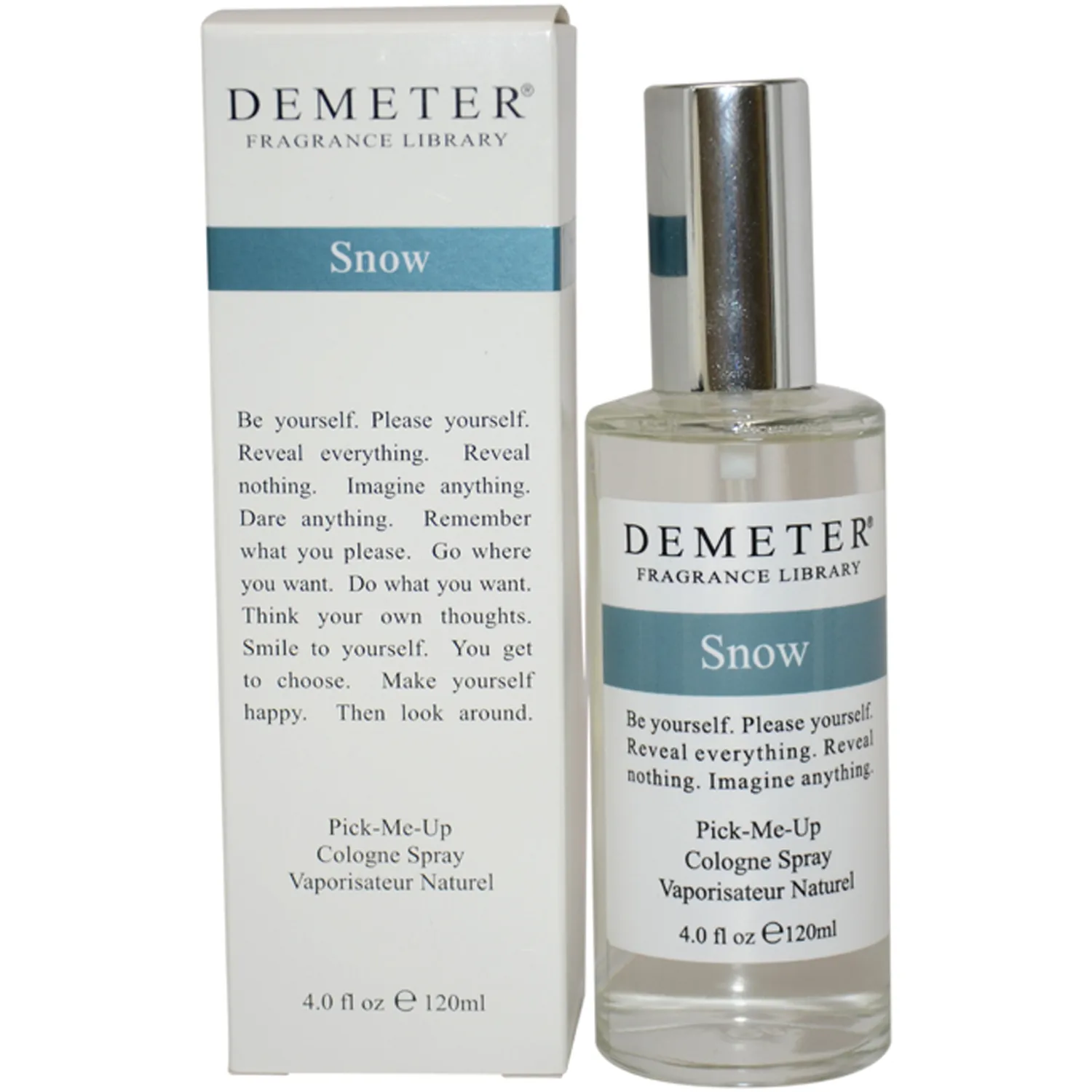 Demeter Snow Cologne Spray 118ml / 4 oz for Unisex
