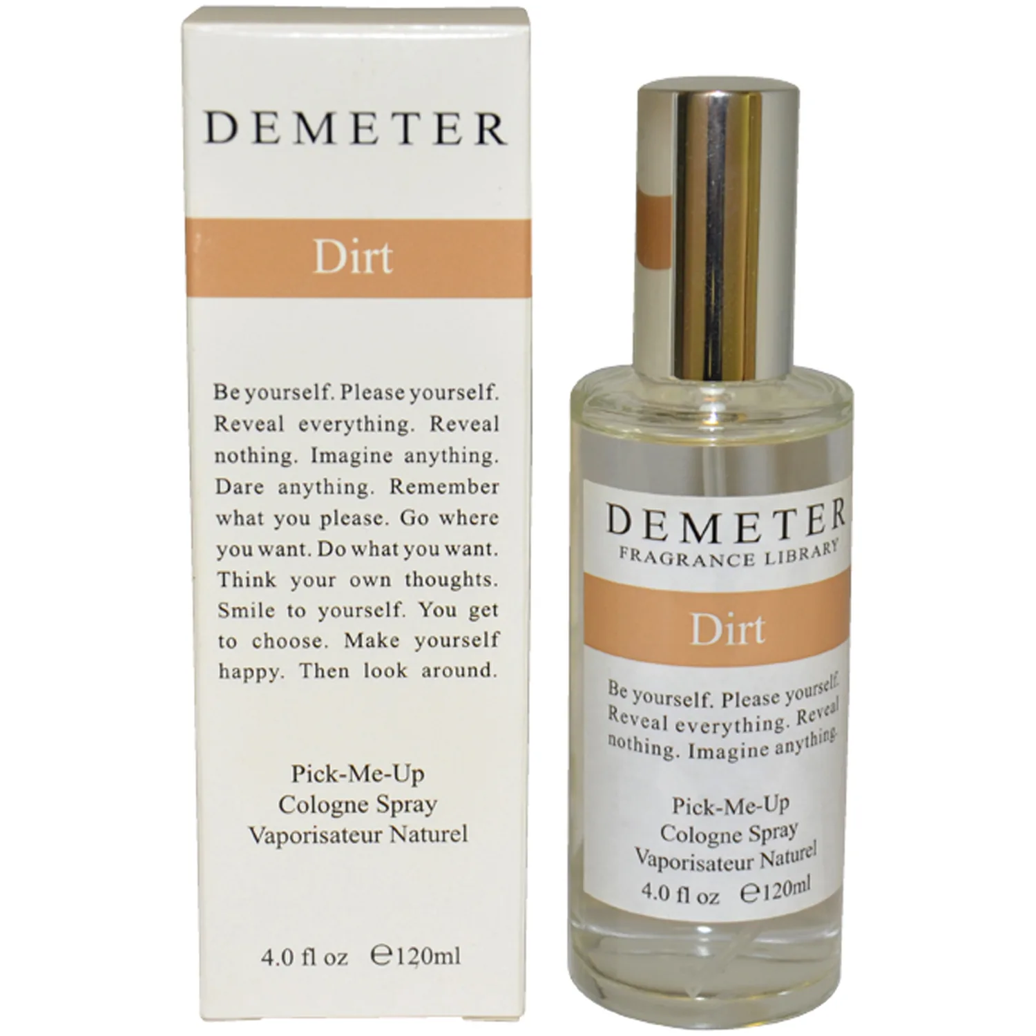 Demeter Dirt Cologne Spray 118ml / 4 oz for Unisex