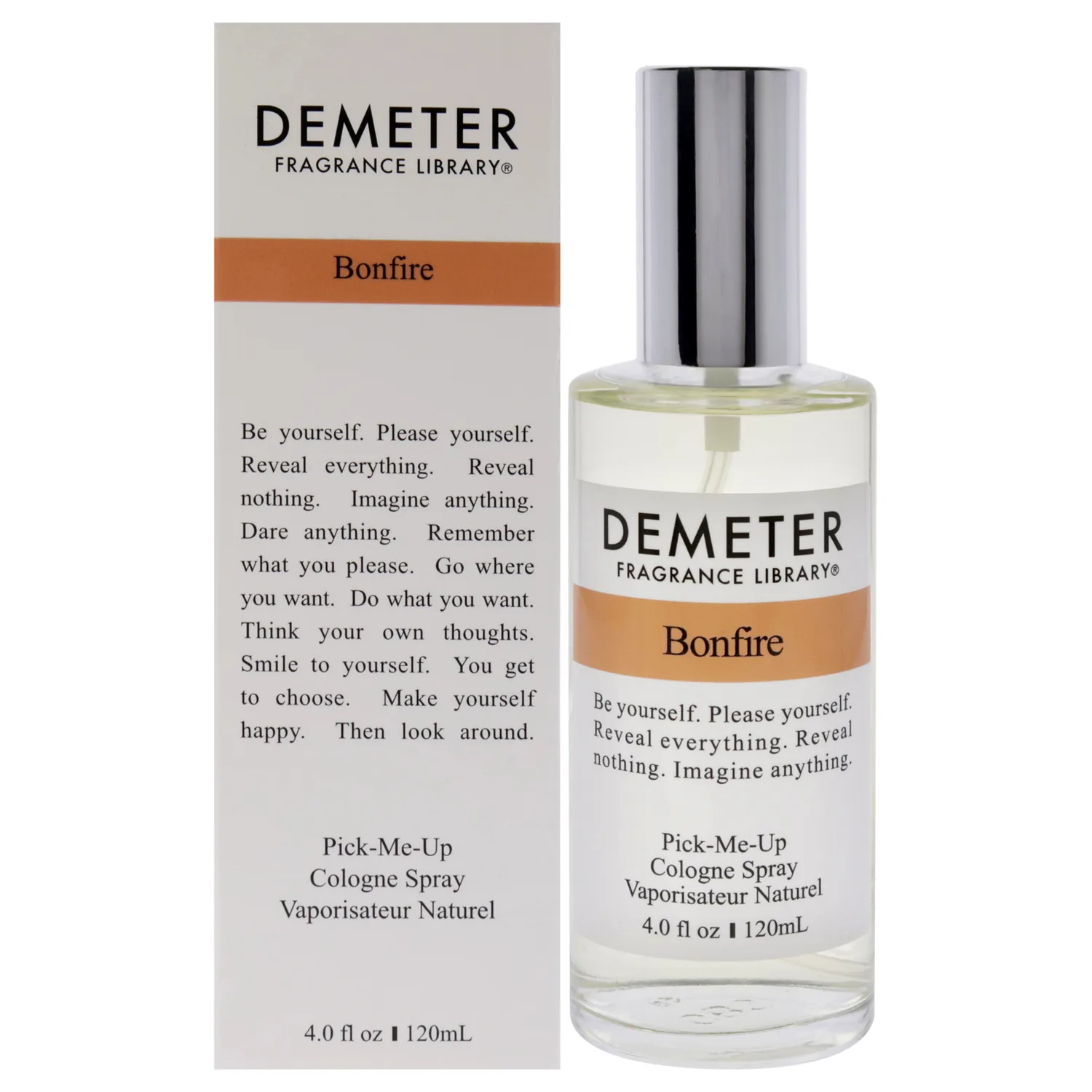 Demeter Cologne Spray, Bonfire, 4 Ounce