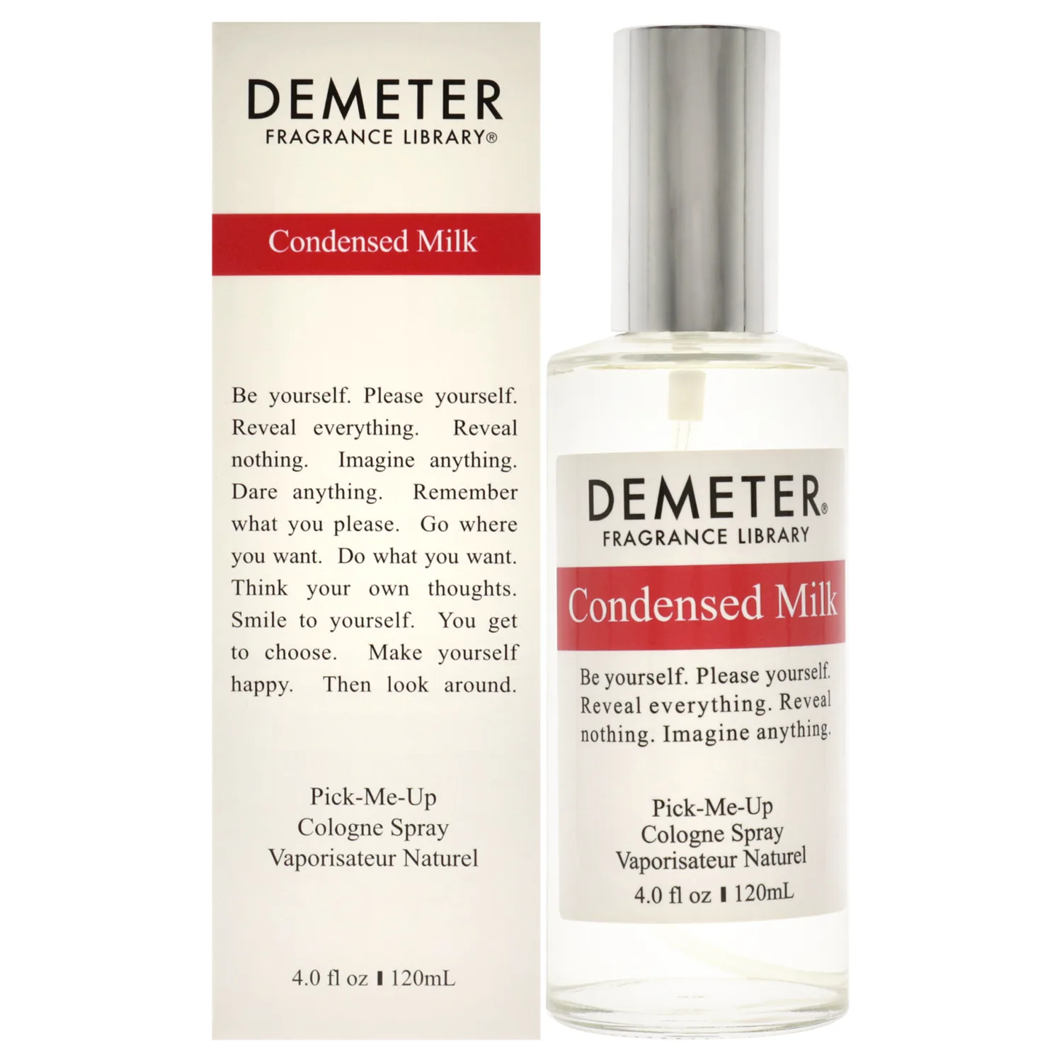 Demeter Condensed Milk Cologne Spray 118ml / 4 oz for Unisex