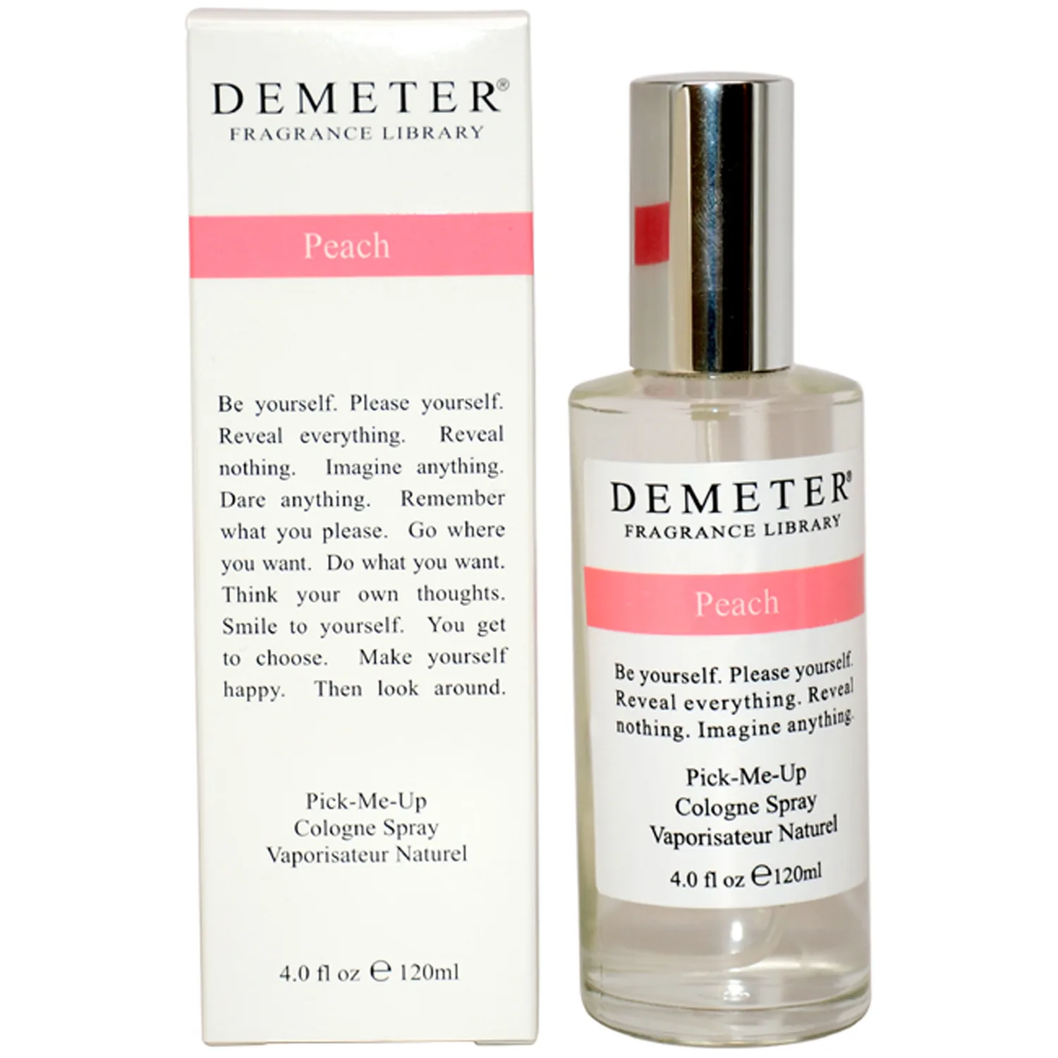 Demeter Cologne Spray for Women, Peach, 4 Ounce
