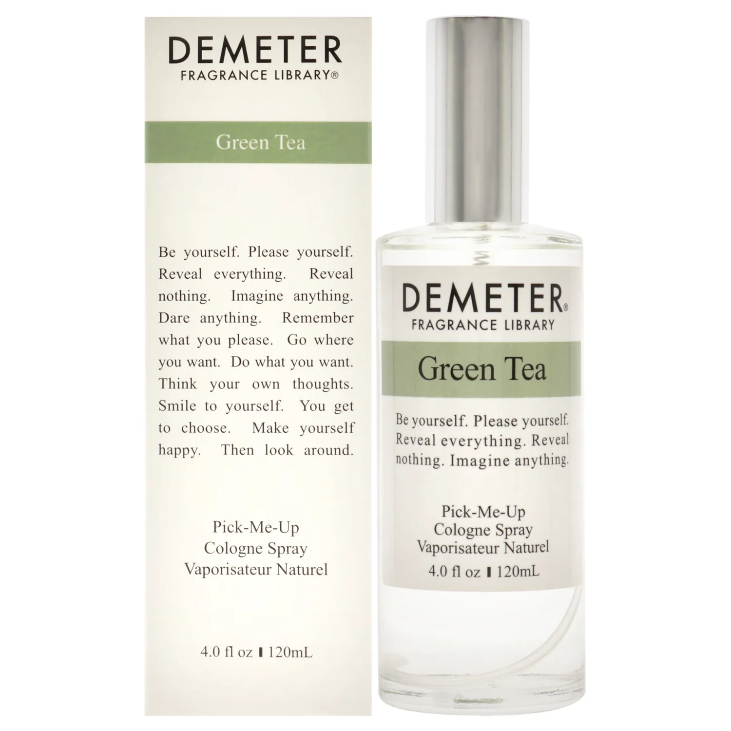Demeter Green Tea Cologne Spray 118ml / 4 oz for Unisex