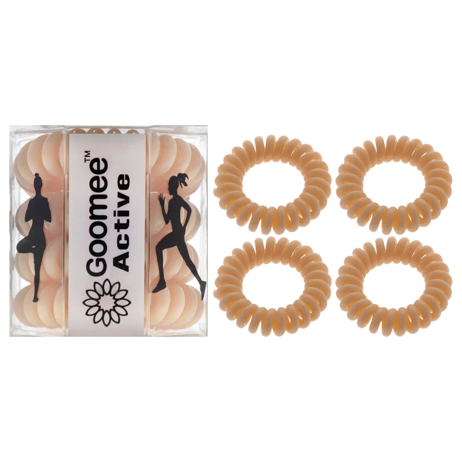 Goomee The Markless Hair Loop Set - Active The Markless Hair Loop (Box of 4) - Sahara "Eat My Dust"