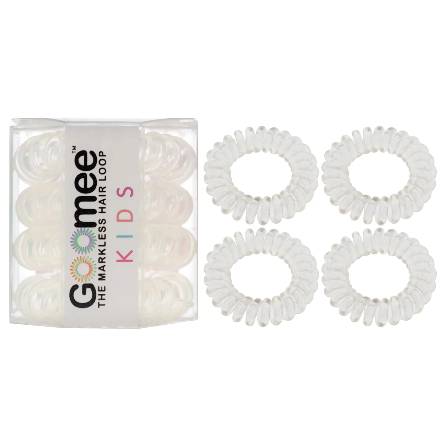 Goomee The Markless Hair Loop Set - Glass Slipper