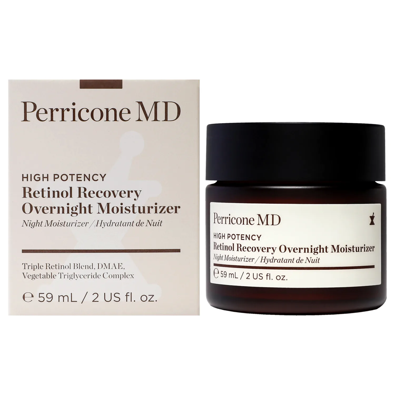 Perricone MD High Potency Retinol Recovery Overnight Moisturizer 59ml / 2 oz