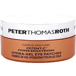 Peter Thomas Roth | Potent-C™ Power Brightening Hydra-Gel Eye Patches | With Vitamin C, Brightening Under-Eye Patches, 60 ct