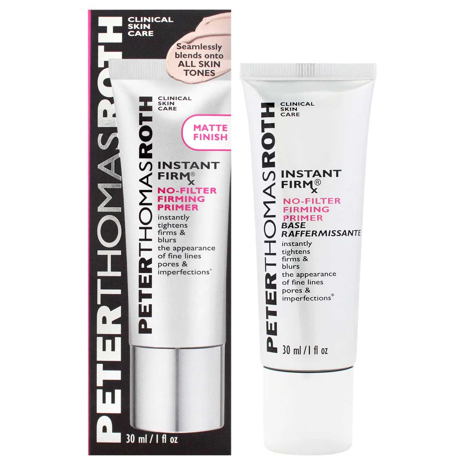Peter Thomas Roth | Instant FIRMx® No-Filter Primer, Instant Skin Tightener, Skin Firmer, Makeup Primer For Face, Blurring Face Primer