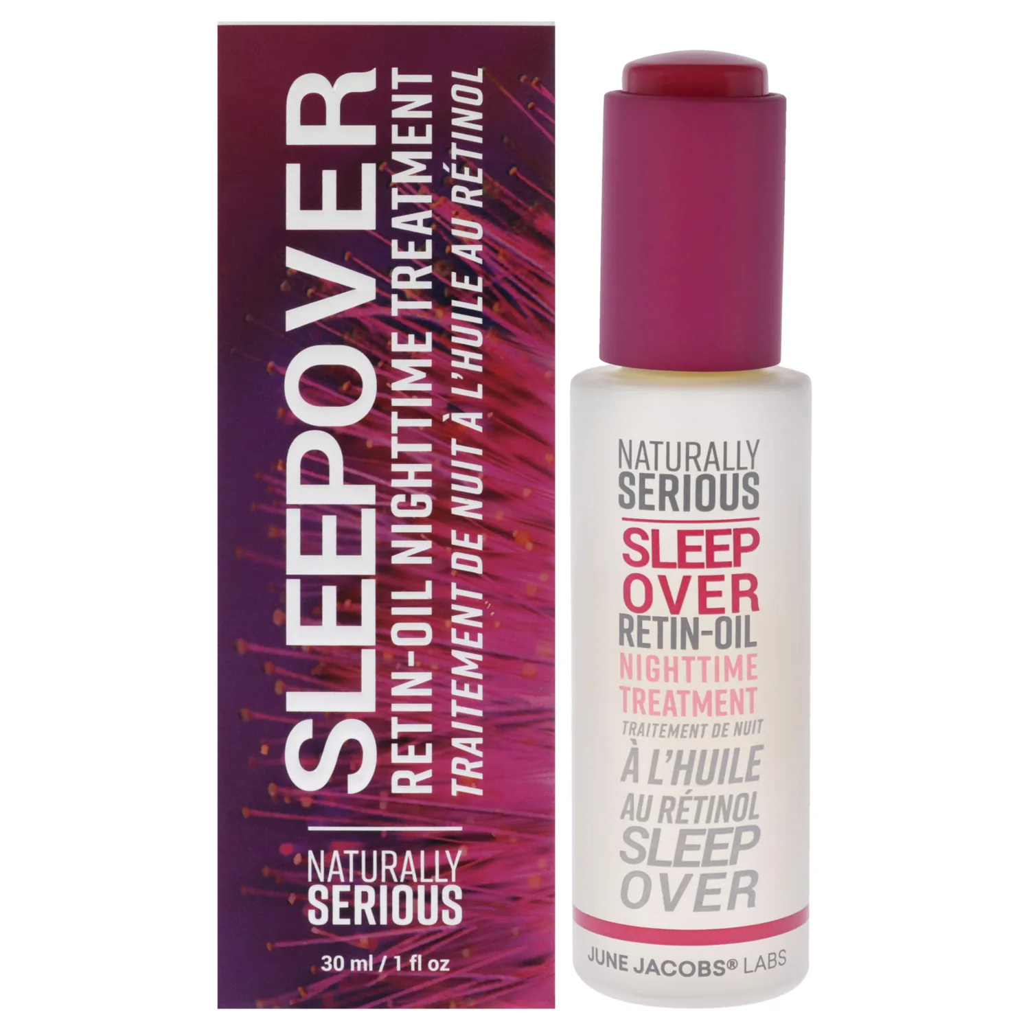 Naturally Serious Sleepover Retin-Oil Nighttime Treatment 30ml / 1 oz