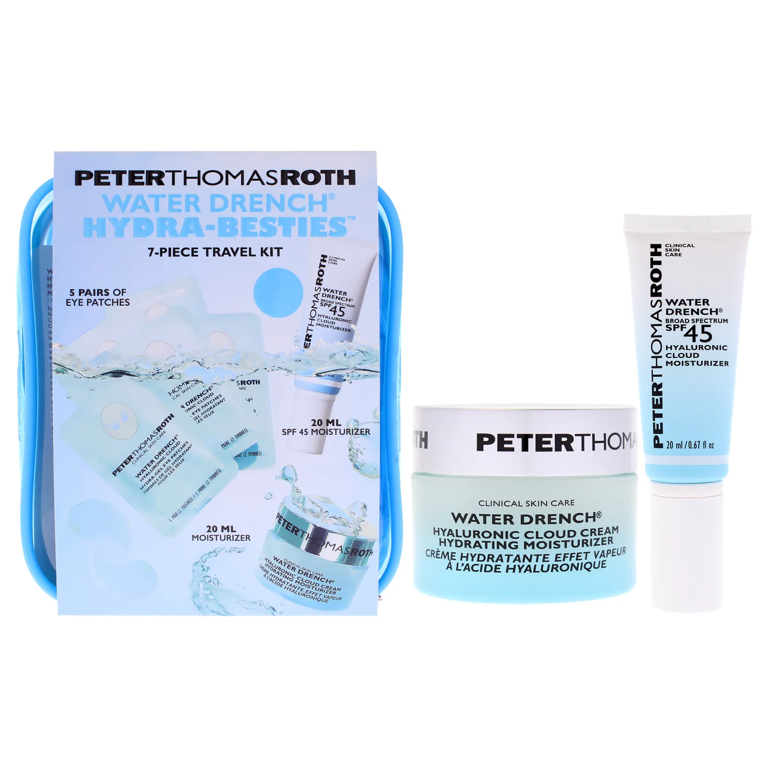 Peter Thomas Roth Water Drench Hydra-Besties Travel Kit 20ml / 0.67 oz