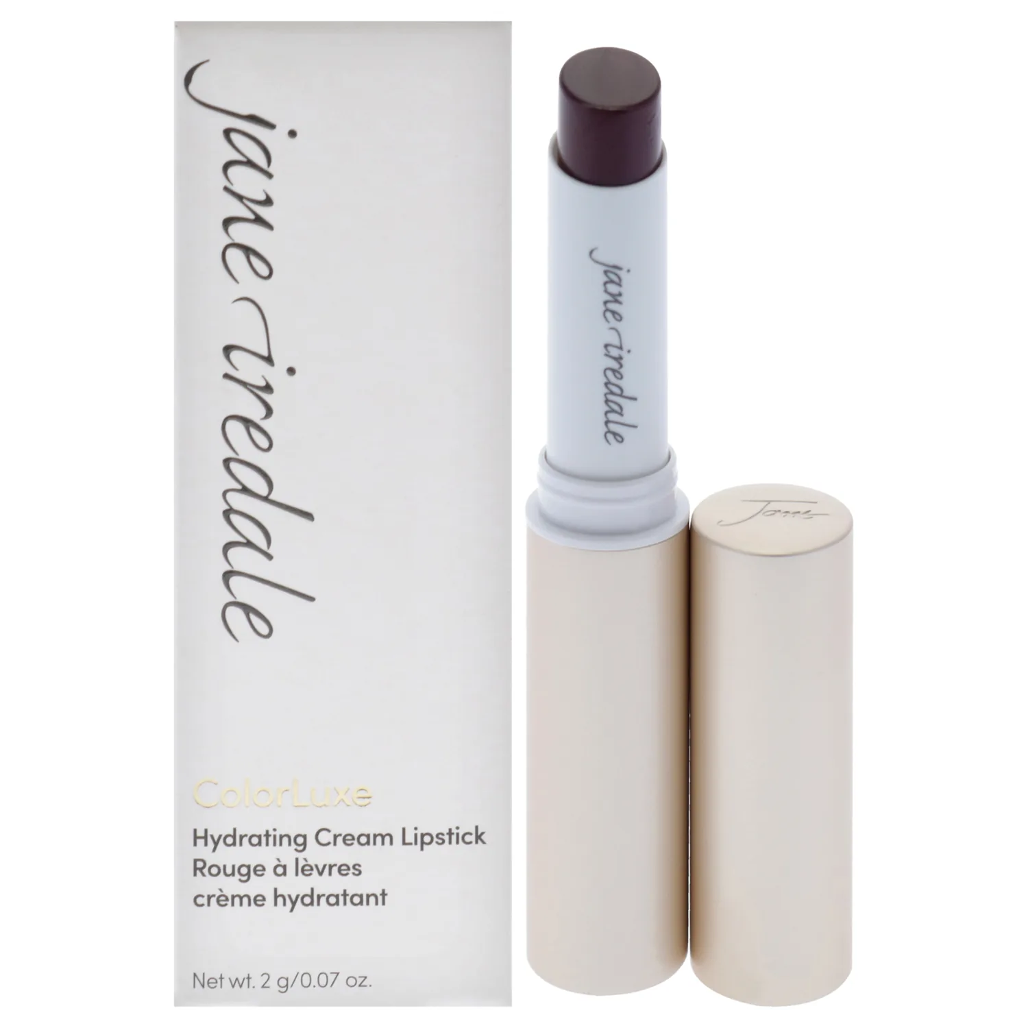 Jane Iredale ColorLuxe Hydrating Cream Lipstick - Bordeaux 0.07 oz