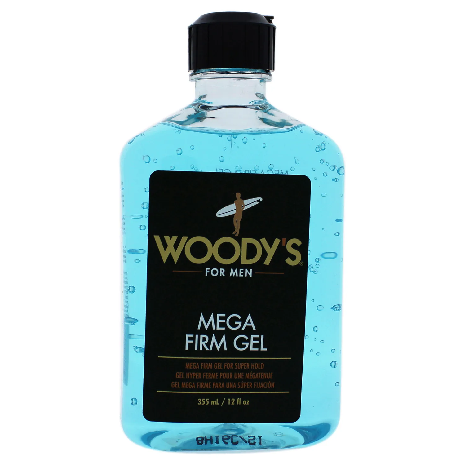 Woody's Mega Firm Hair Gel 355ml / 12 oz for Men