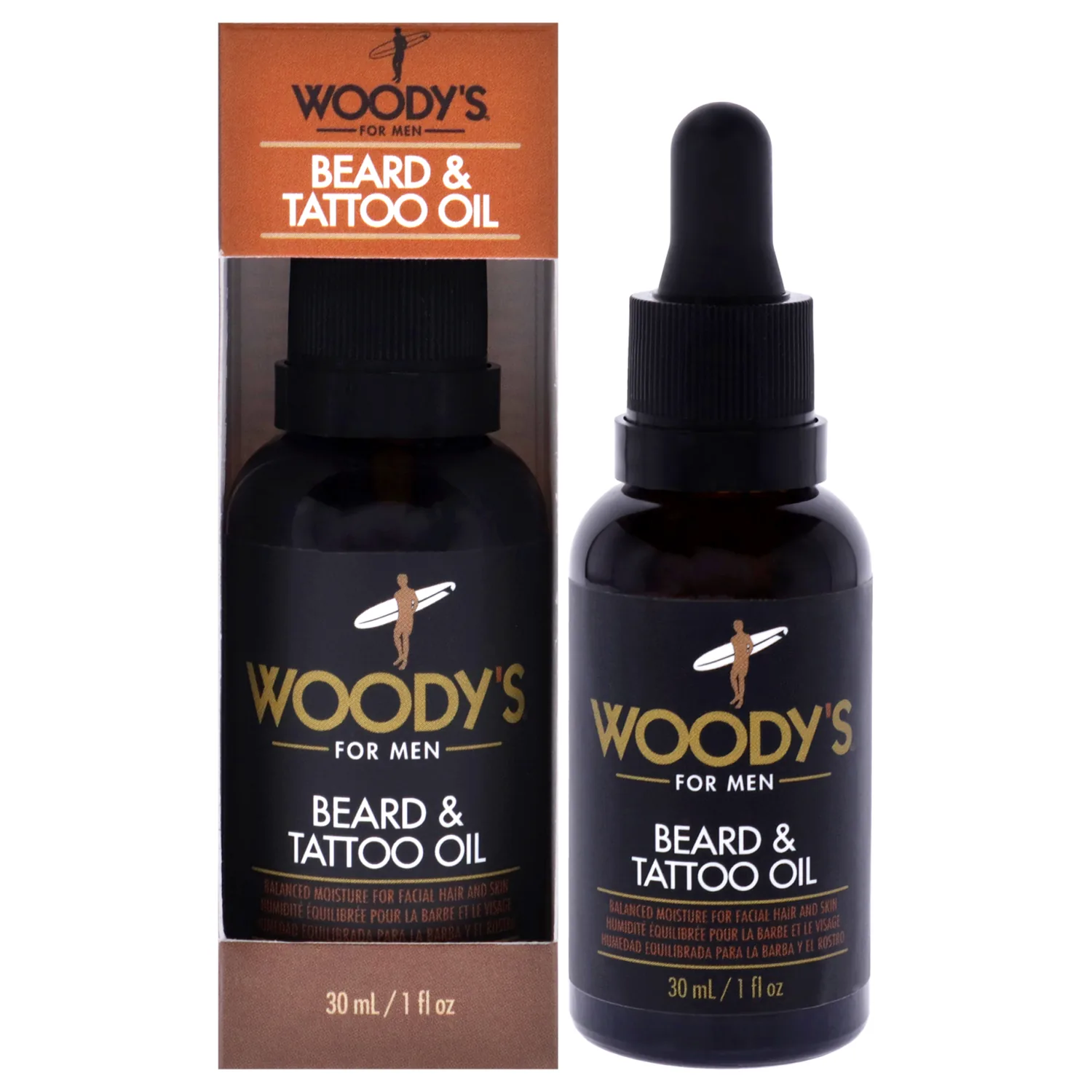 Woody's Tattoo & Beard Oil 1 oz for Men