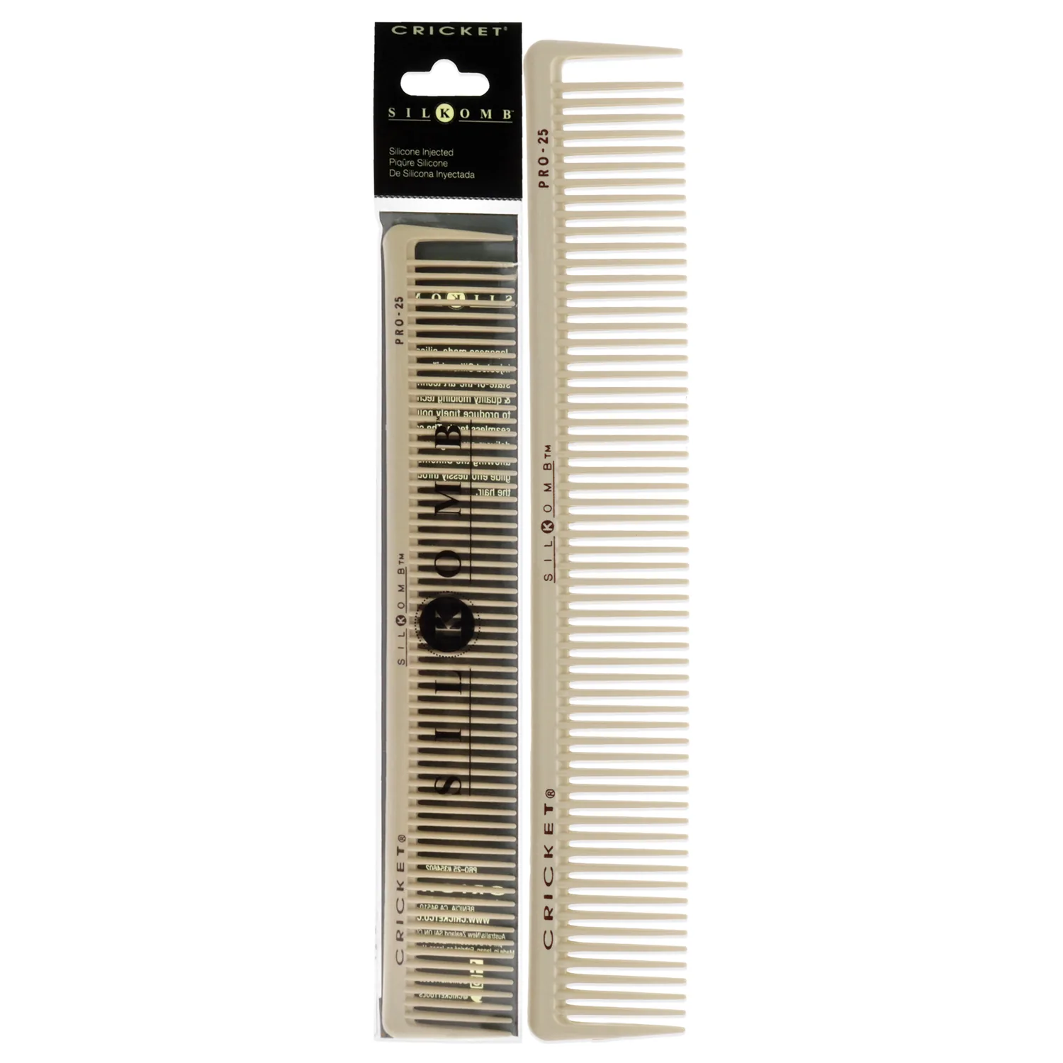 Cricket Silkomb Pro-25 Multi Purpose Hair Cutting Comb for Unisex