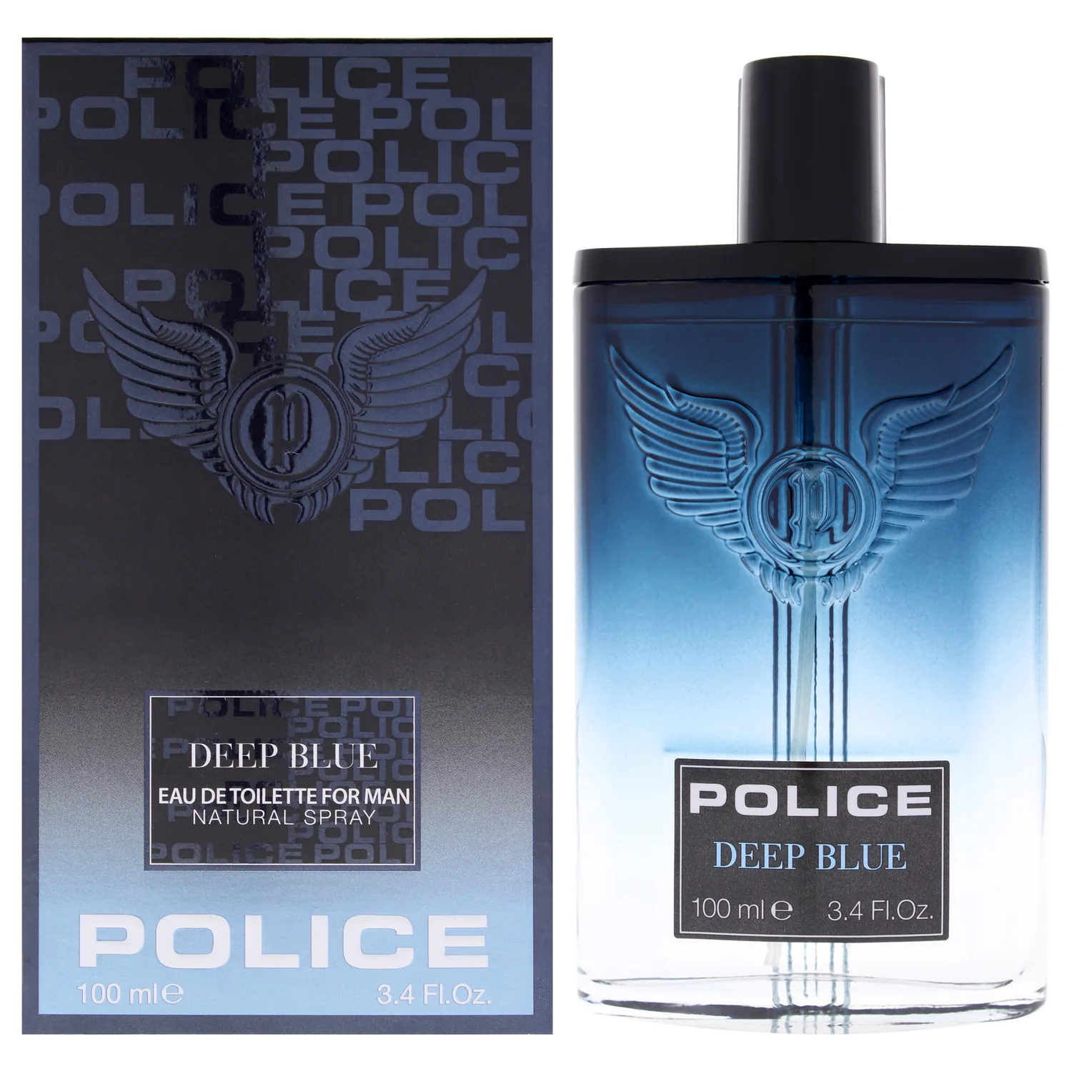Police Deep Blue Eau de Toilette 100ml / 3.4 oz for Men