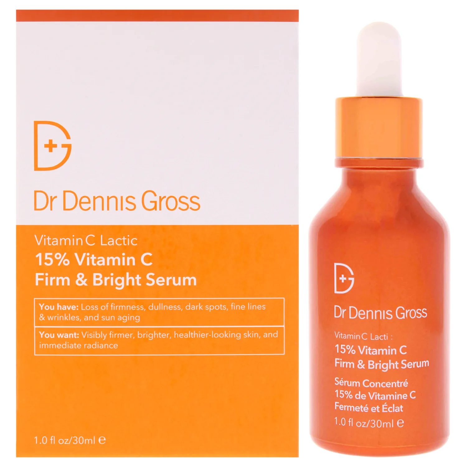 Dr. Dennis Gross Vitamin C Lactic Firm and Bright Serum 30ml / 1 oz