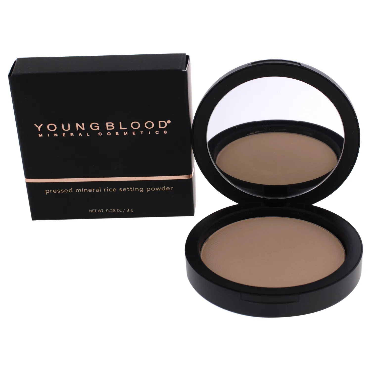 Youngblood Natural Pressed Mineral Rice Powder - Medium 0.28 oz