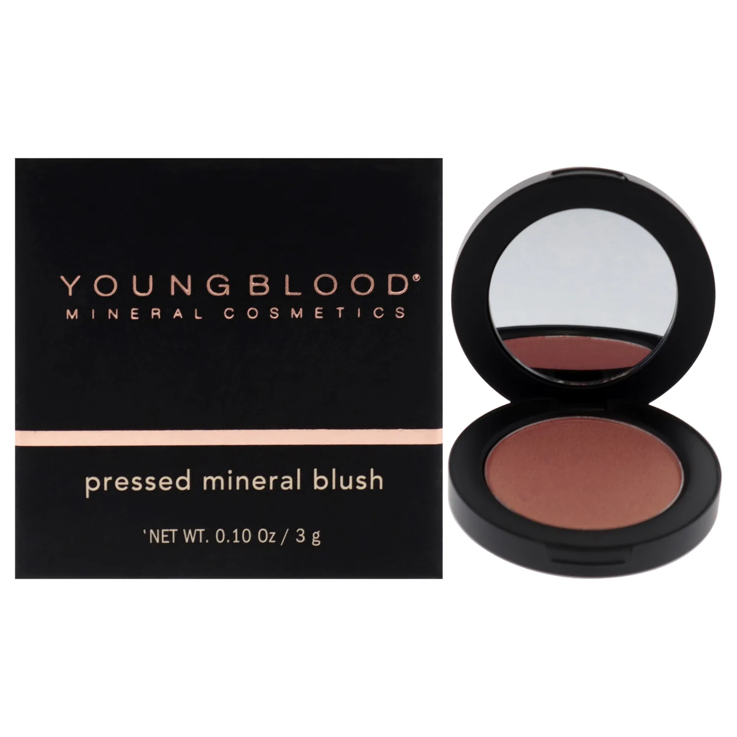Youngblood Natural Pressed Mineral Blush - Tangier 0.10 oz