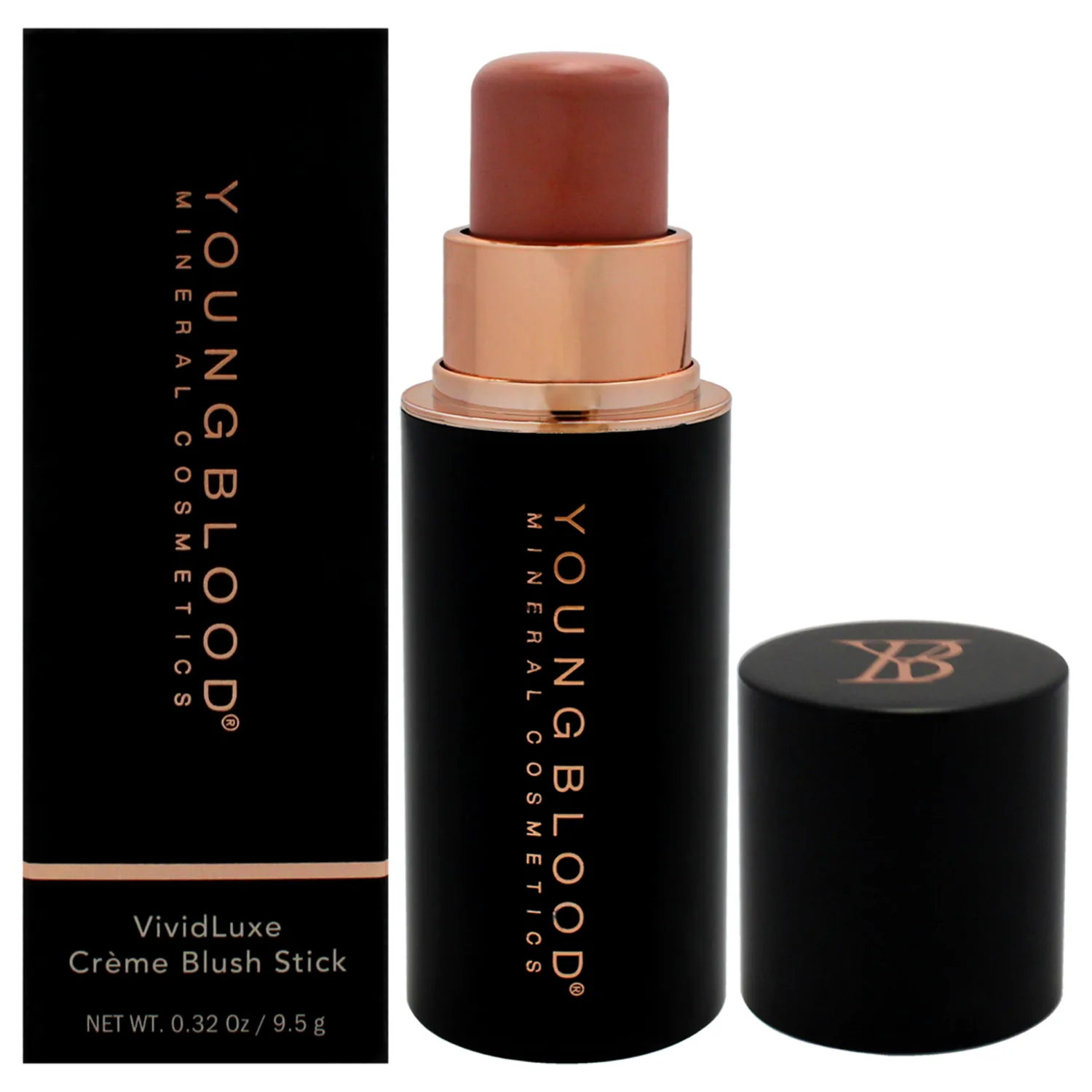 Youngblood VividLuxe Crème Blush Stick - Crème Brûlée 0.32 oz