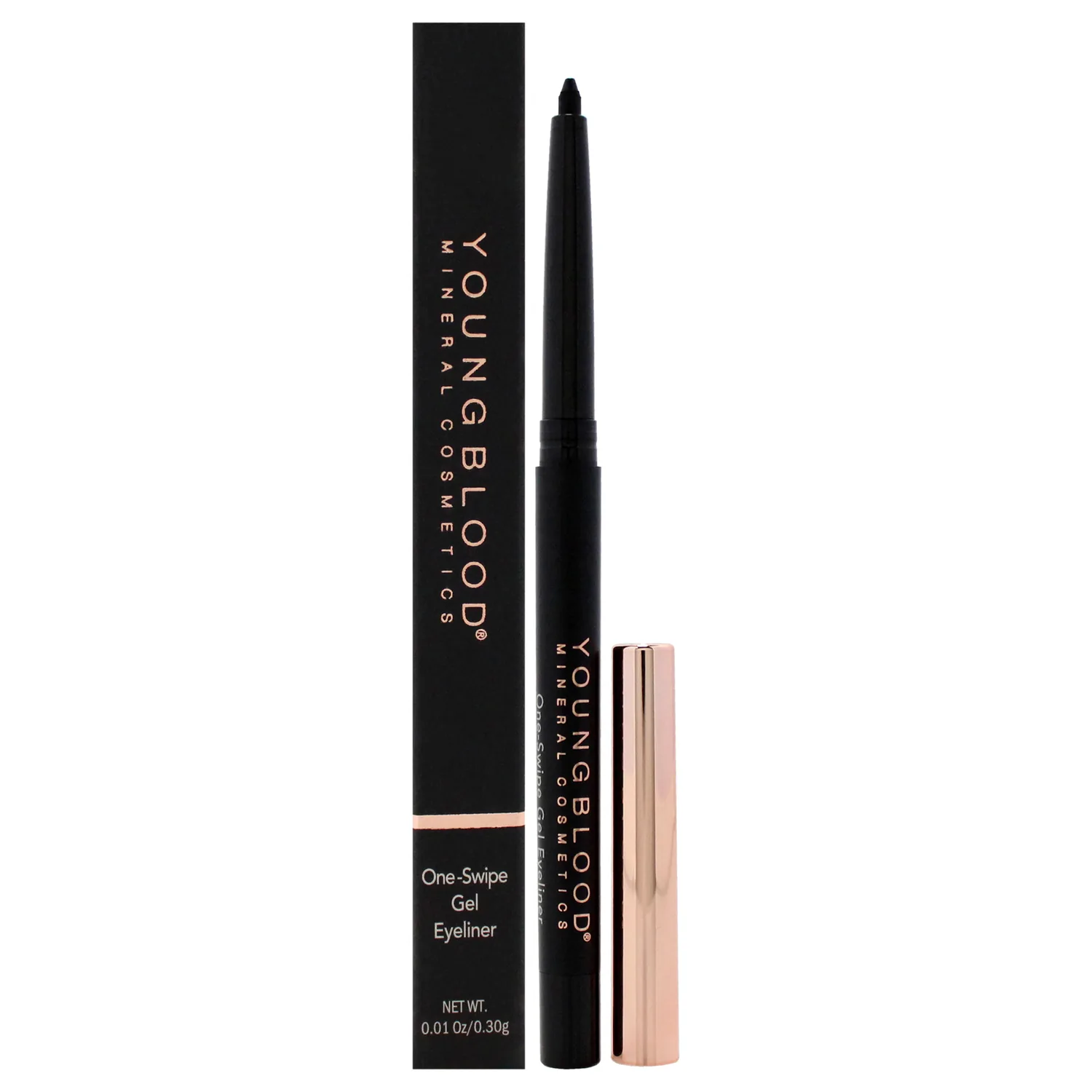 Youngblood One-Swipe Gel Eyeliner - Caviar 0.01 oz