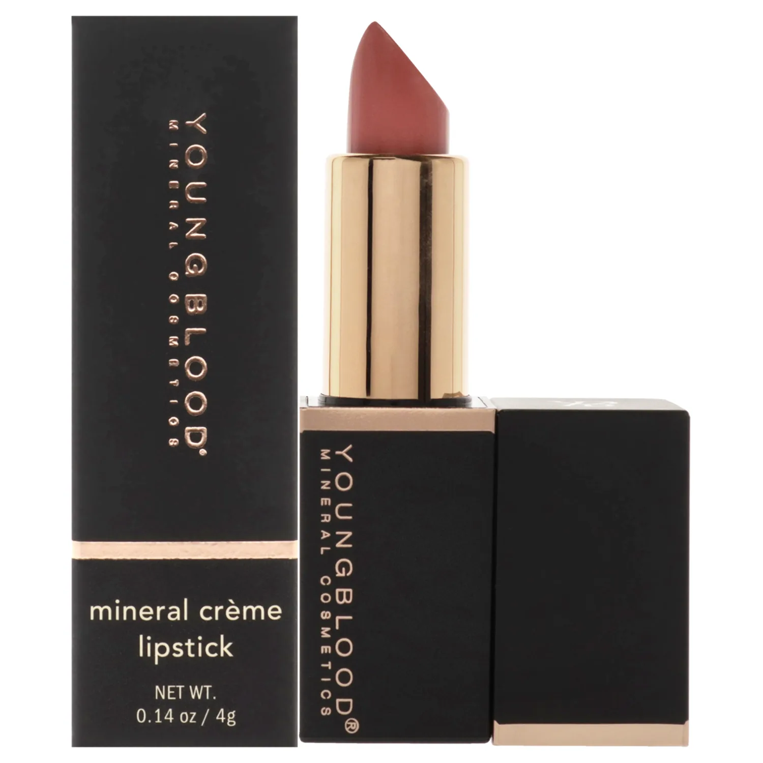 Youngblood Mineral Crème Coral Beach Lipstick 0.14 oz