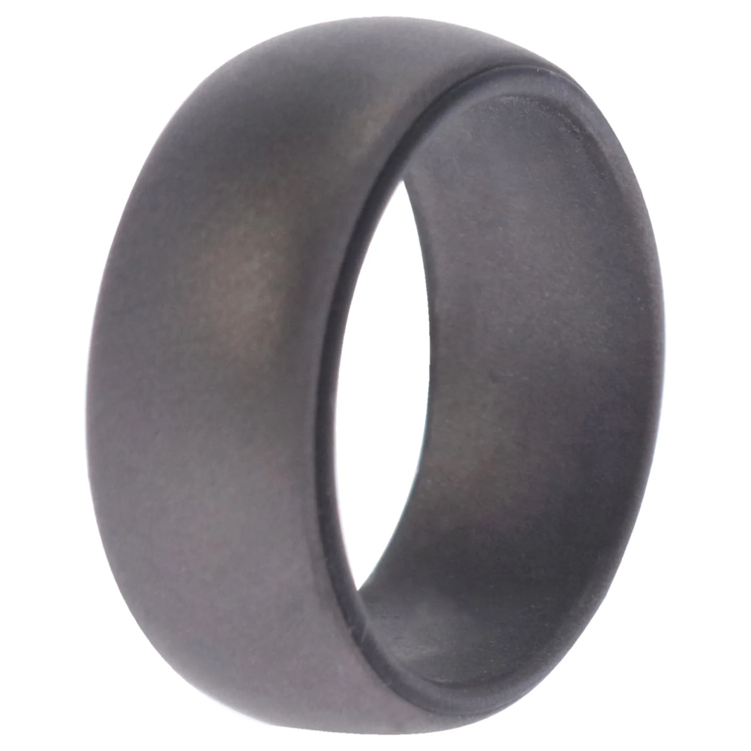 ROQ Silicone Wedding Ring - Dark Silver for Men